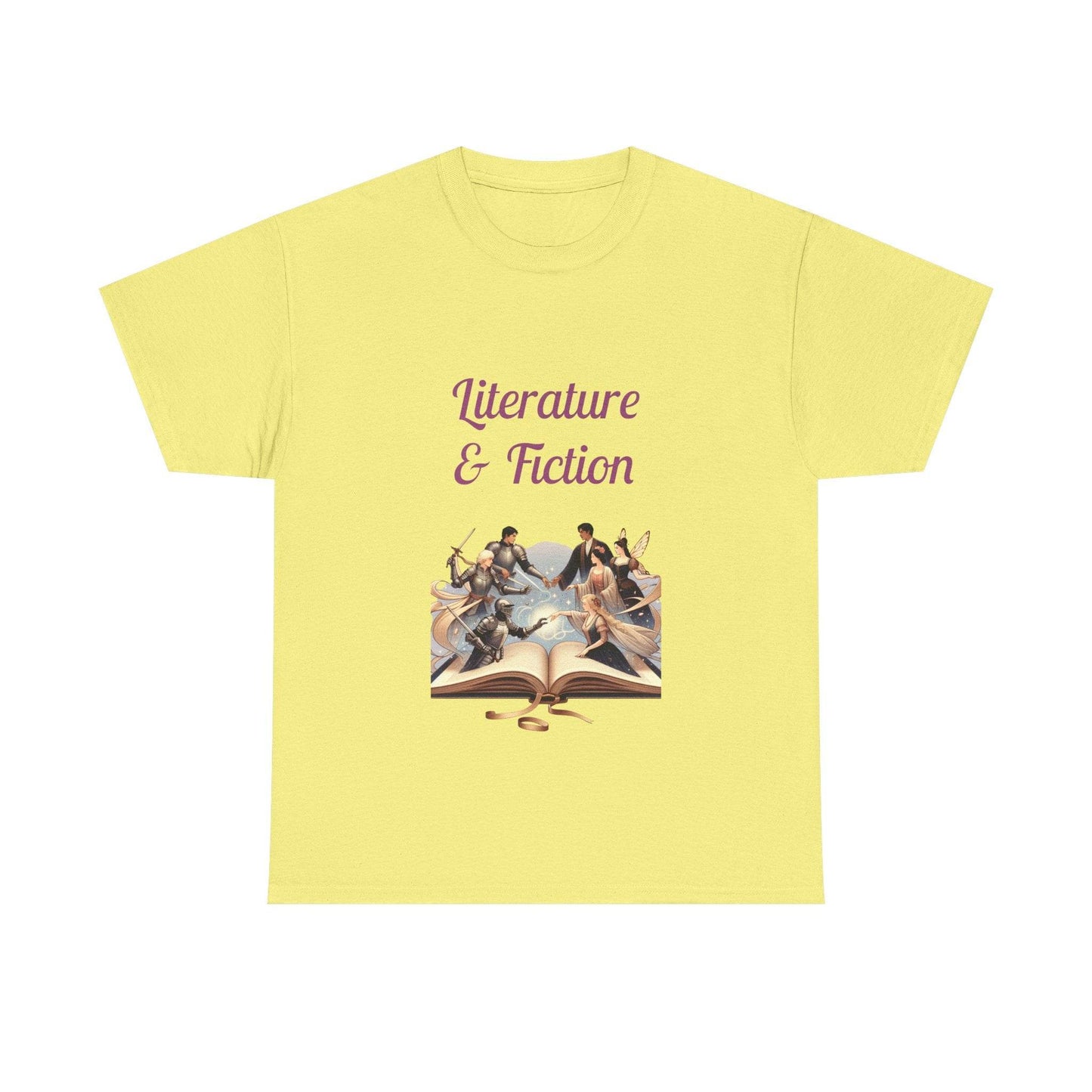 Fiction - Unisex Heavy Cotton Tee - Literature Books - The Dreamer's Bookshop.