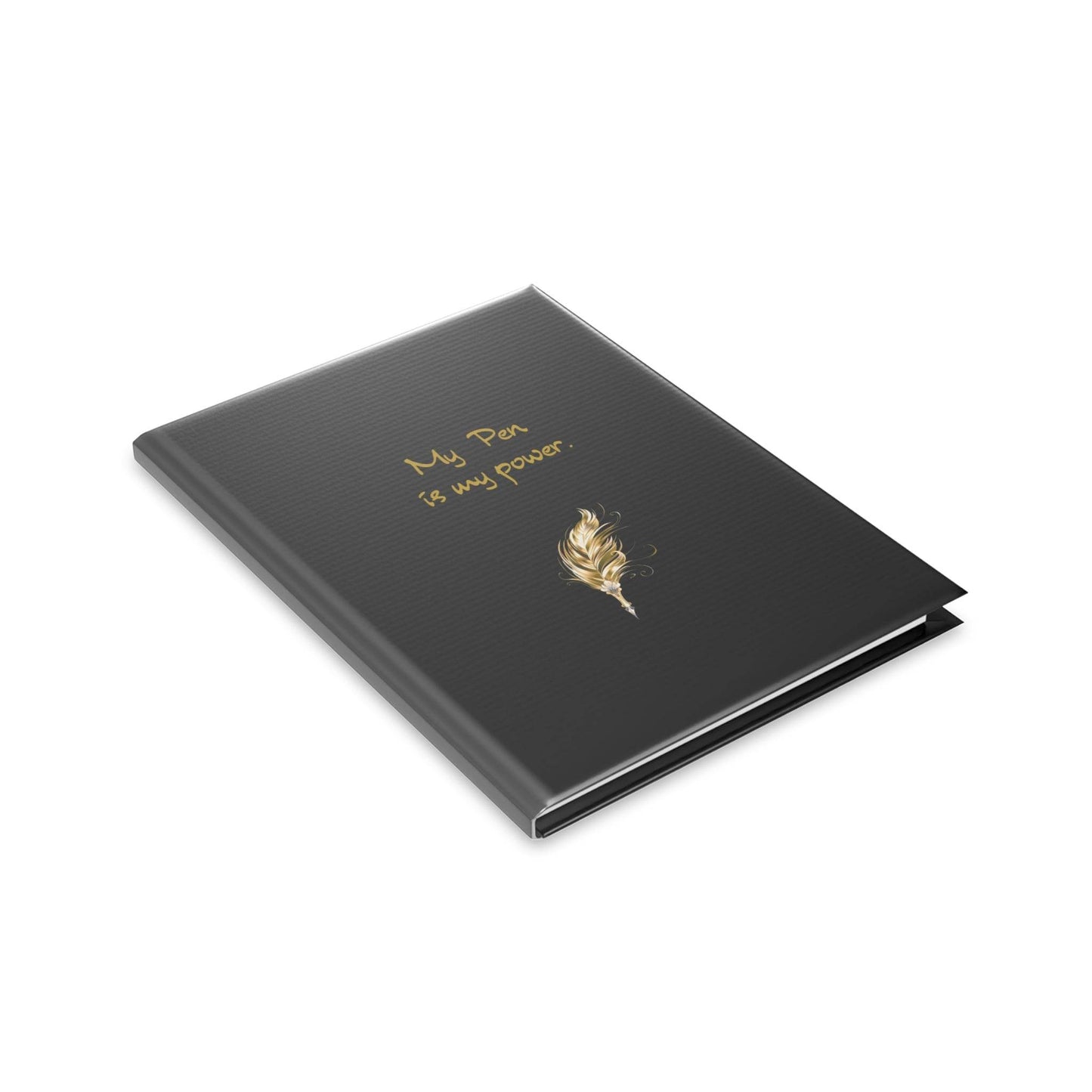 Empowering Hardcover Notebook - 'My Pen is my Power' - The Dreamer's Bookshop.