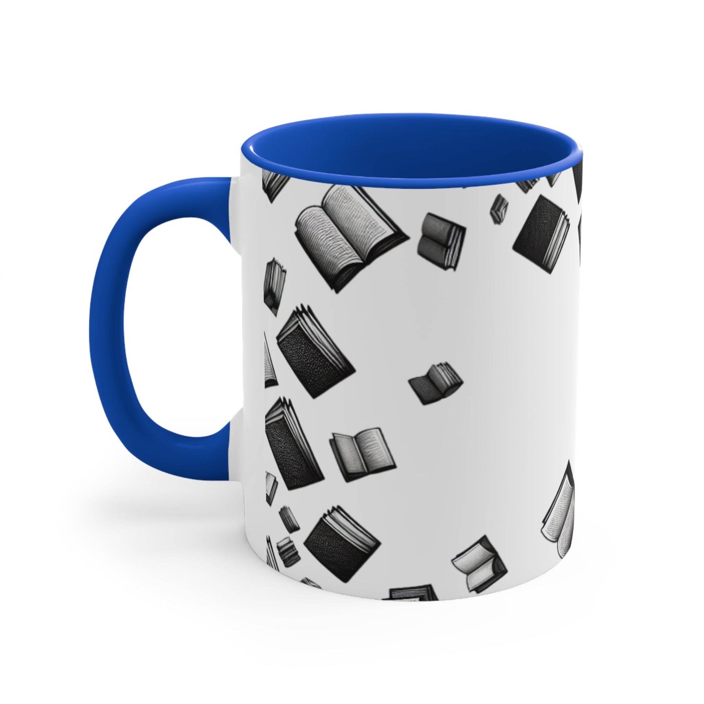 Book Lover's 11oz Colorful Accent Mug - Perfect Gift for Readers - The Dreamer's Bookshop.