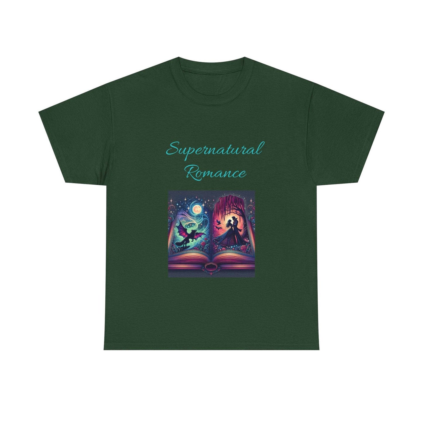 Fantasy - Unisex Heavy Cotton Tee - Supernatural Romance - The Dreamer's Bookshop.