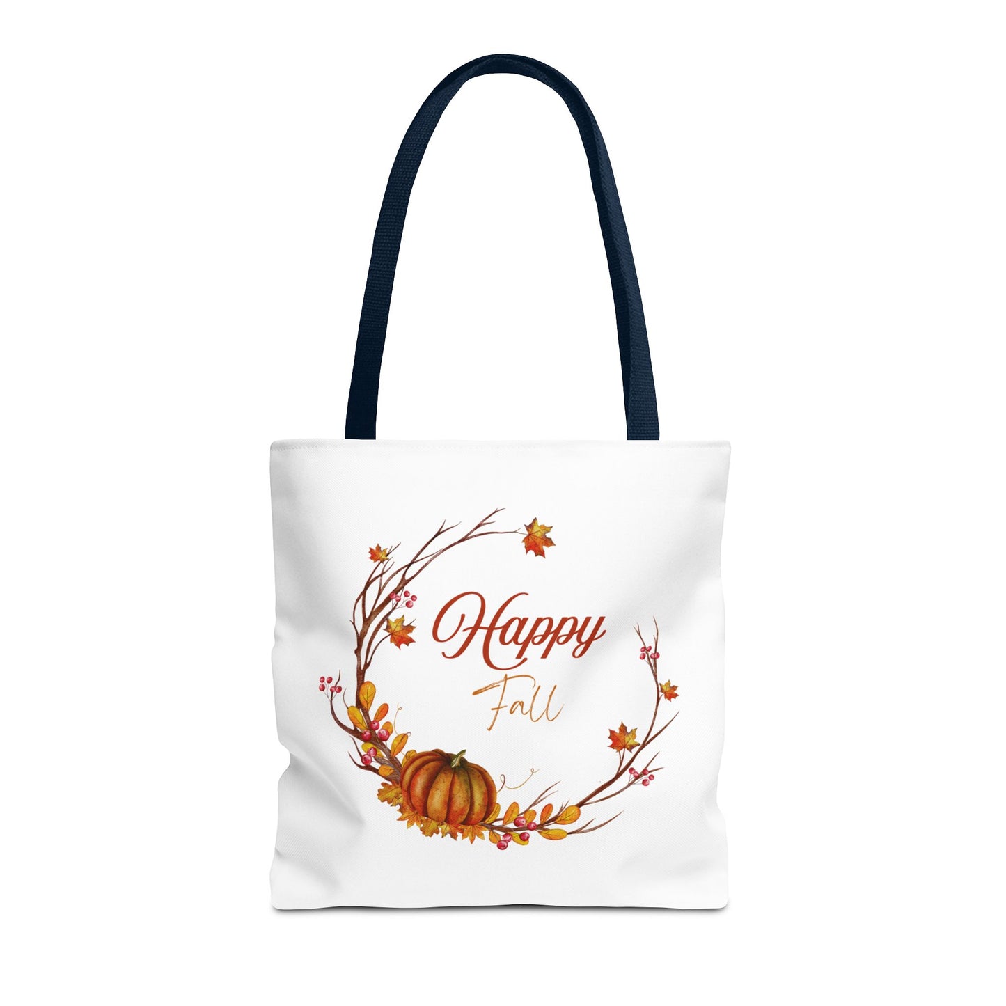 Happy Fall Tote Bag - Cozy Autumn Design