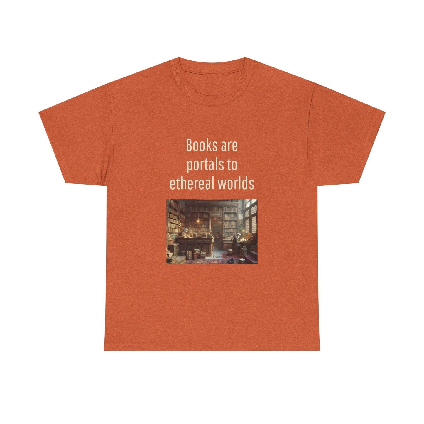Portals - Unisex Heavy Cotton Tee - Creative Apparel - The Dreamer's Bookshop.