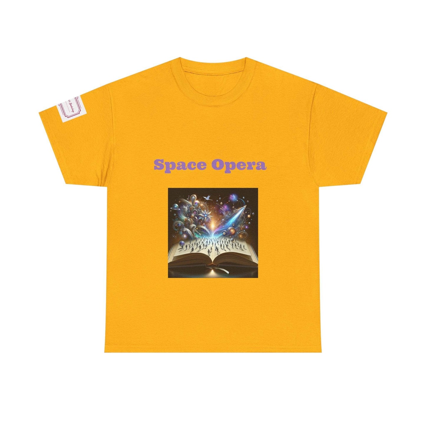 Space Opera - Unisex Heavy Cotton Tee - Sci-Fi Books - The Dreamer's Bookshop.