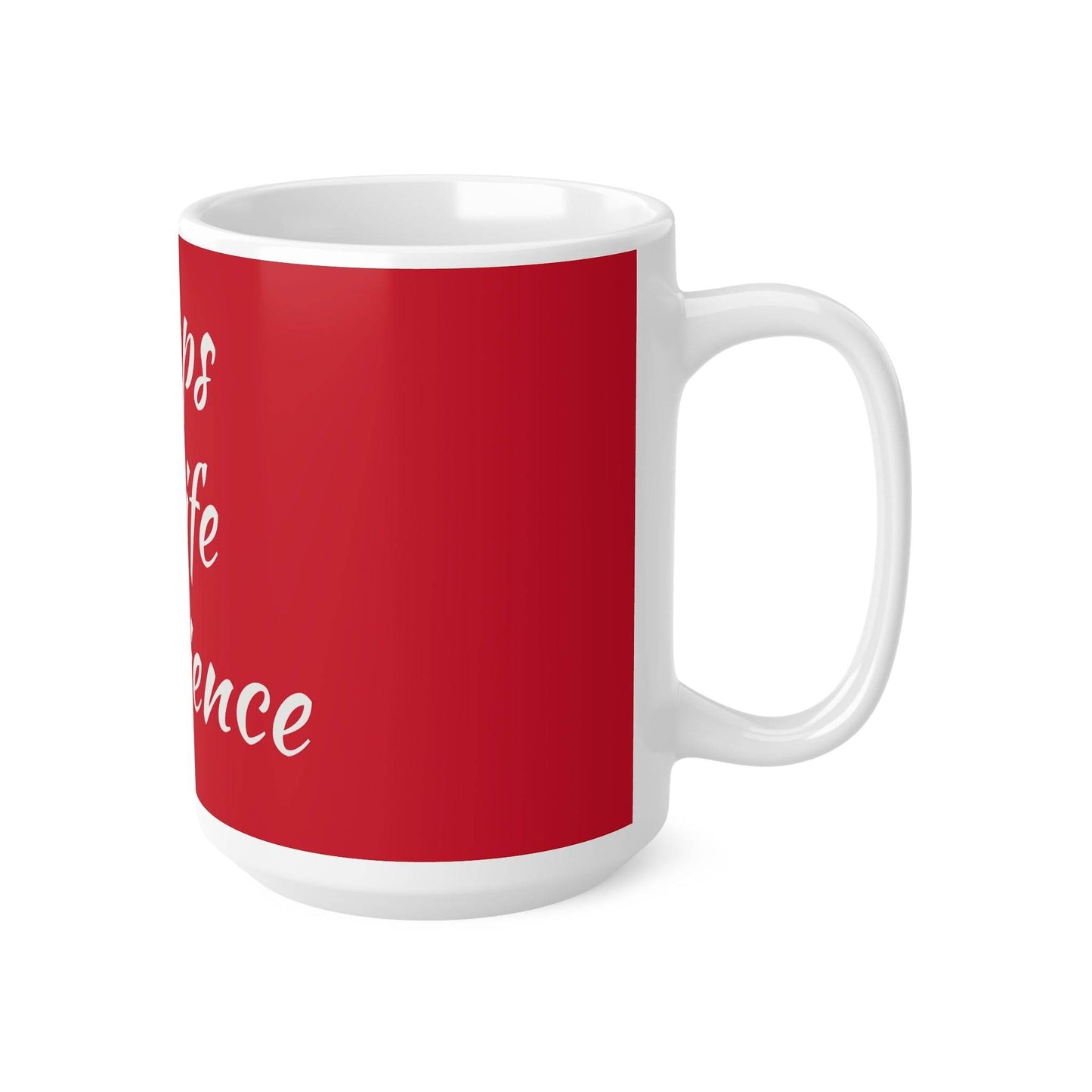 Inspiring Ceramic Coffee Mug - 'Drops of Life Experience' - Perfect Gift for Coffee Lovers - The Dreamer's Bookshop.