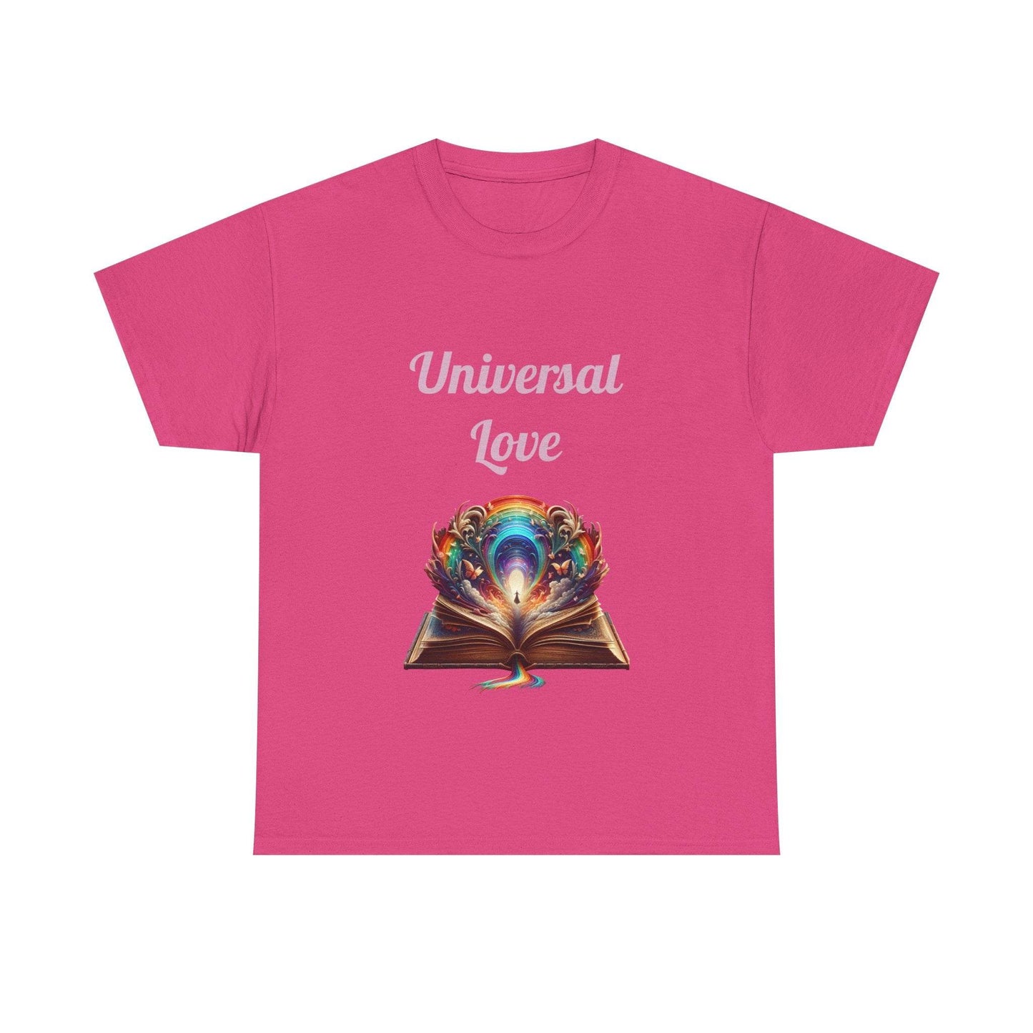 Universal Love - Unisex Heavy Cotton Tee - Queer Romance Books - The Dreamer's Bookshop.