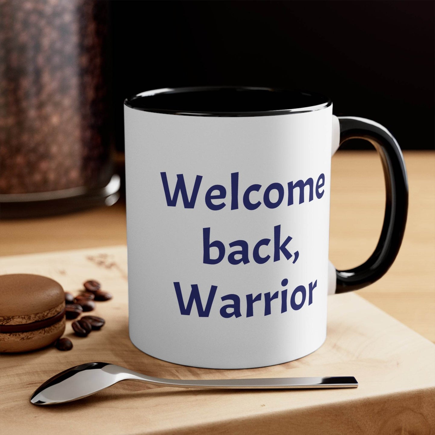 Welcome back, Warrior Coffee Mug – Perfect for Chronic Illness Warriors - The Dreamer's Bookshop.