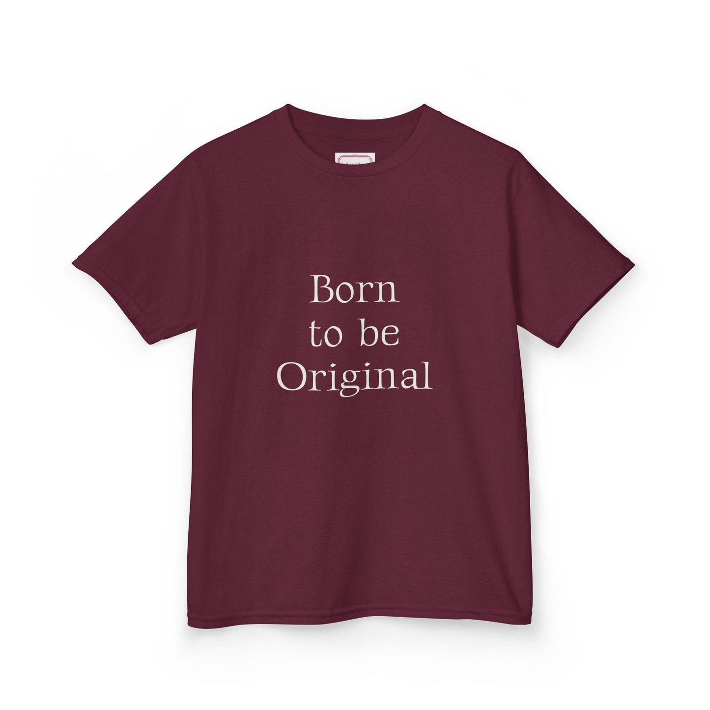 EU - Kids 'Born to be Original' Cotton Tee - Support Young Creators - The Dreamer's Bookshop.
