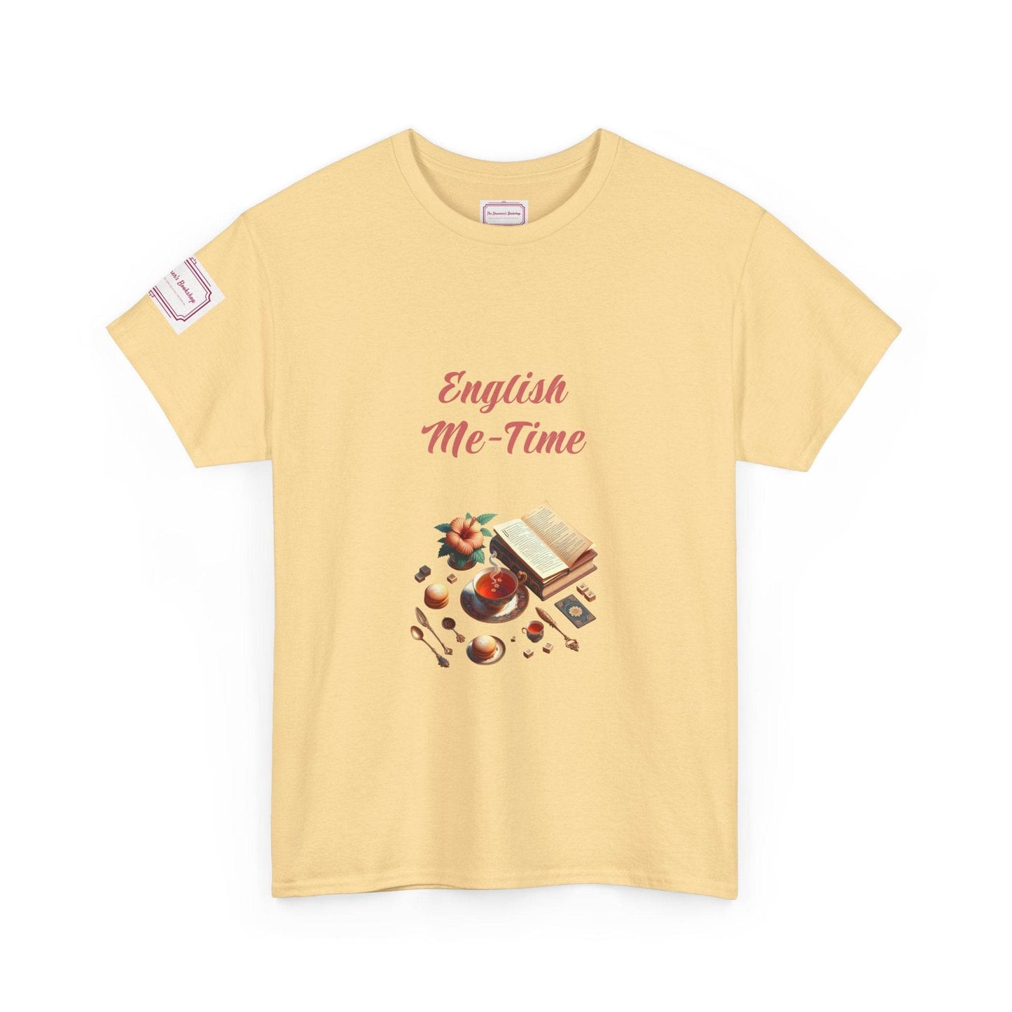 Me-Time - Unisex Heavy Cotton Tee - Perfect for Book Lovers - The Dreamer's Bookshop.