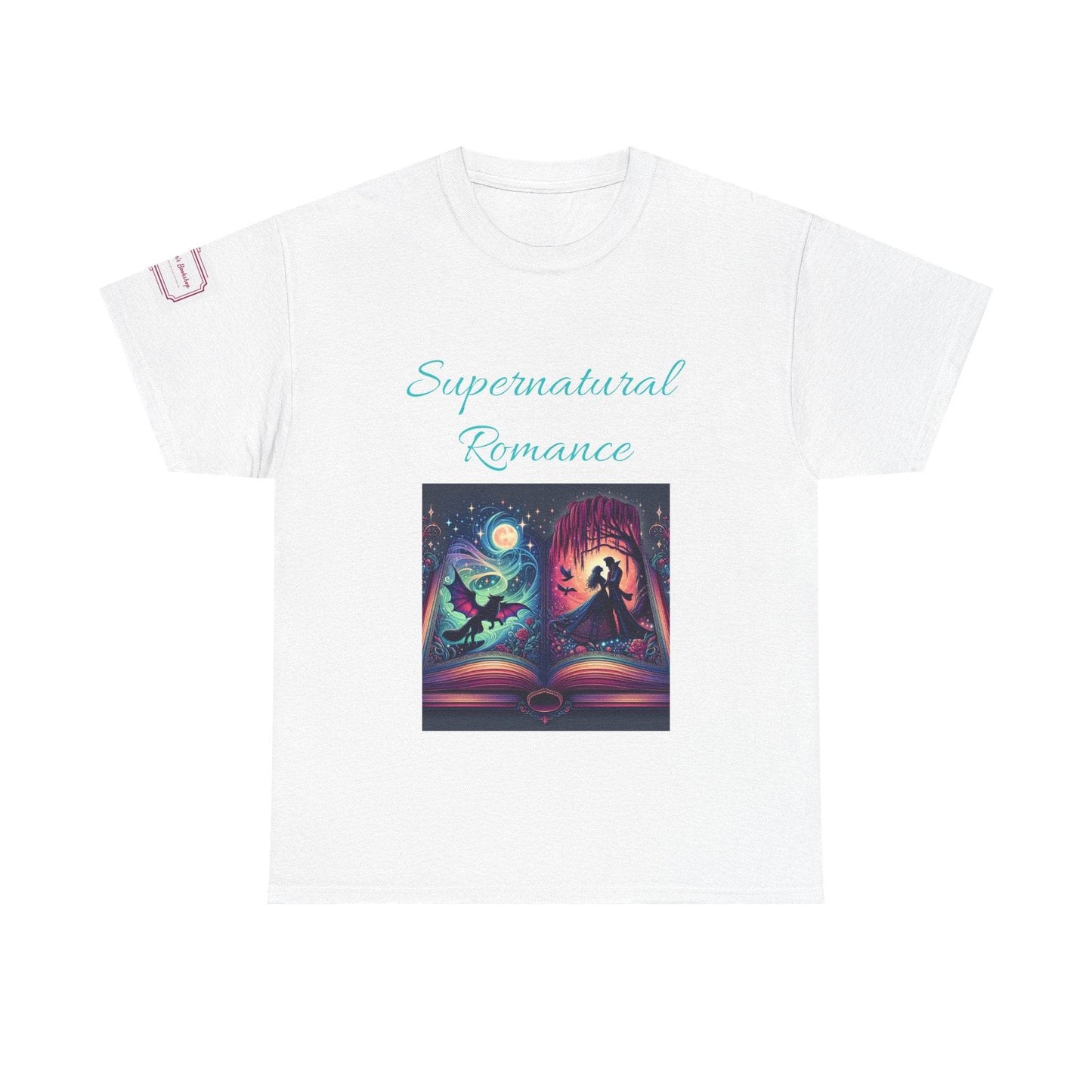 Fantasy - Unisex Heavy Cotton Tee - Supernatural Romance - The Dreamer's Bookshop.