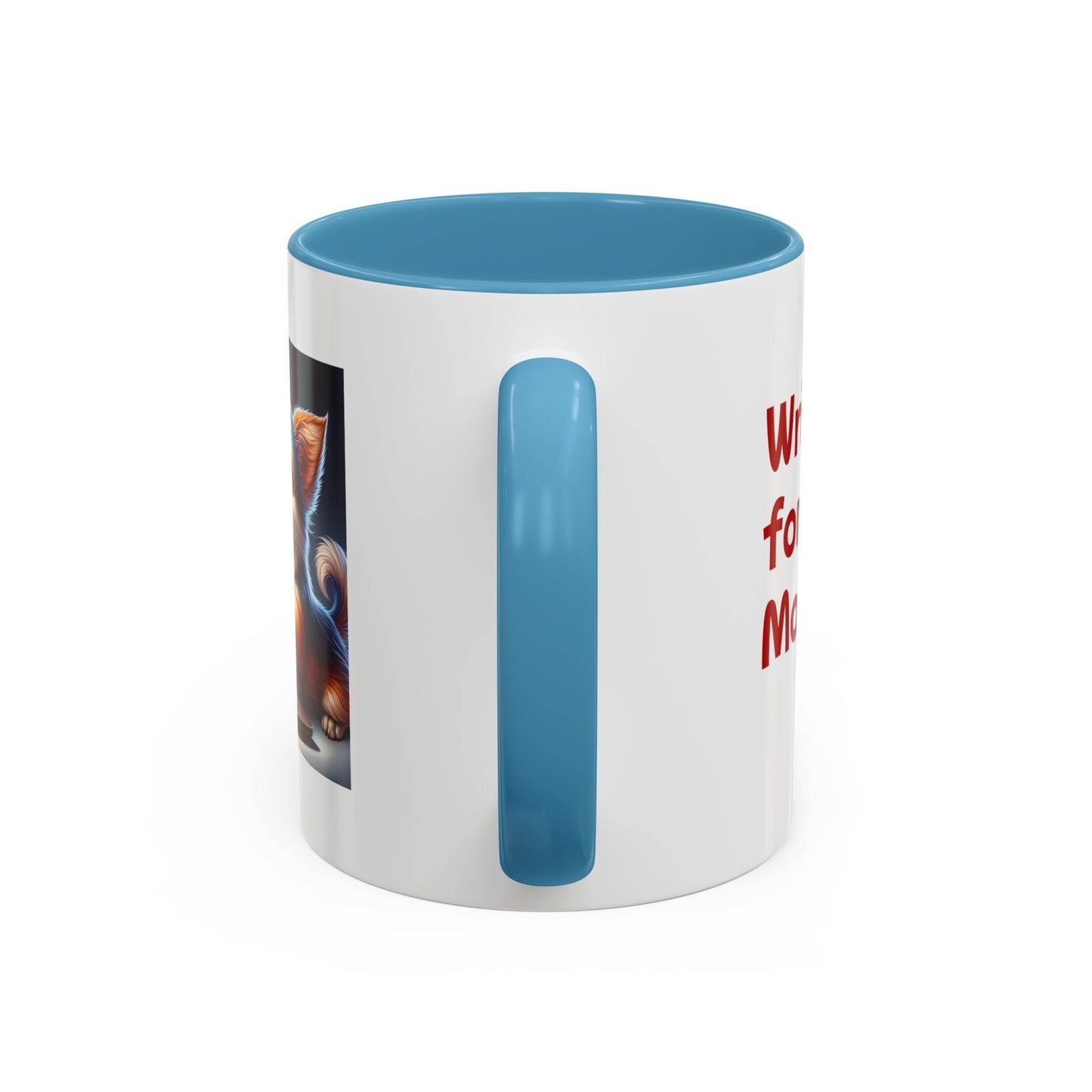 Cute Dog Writer Coffee Mug - 11 & 15oz for Book Lovers - The Dreamer's Bookshop.