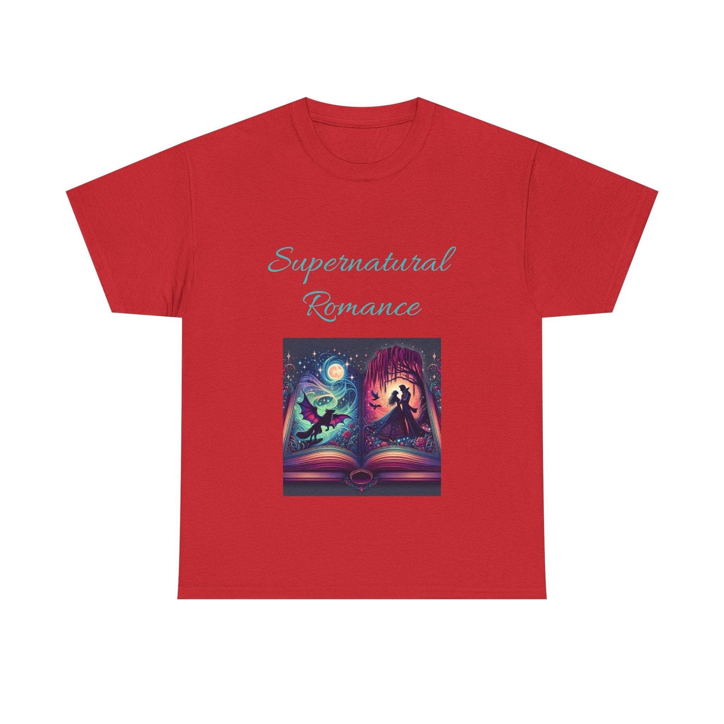 Fantasy - Unisex Heavy Cotton Tee - Supernatural Romance - The Dreamer's Bookshop.