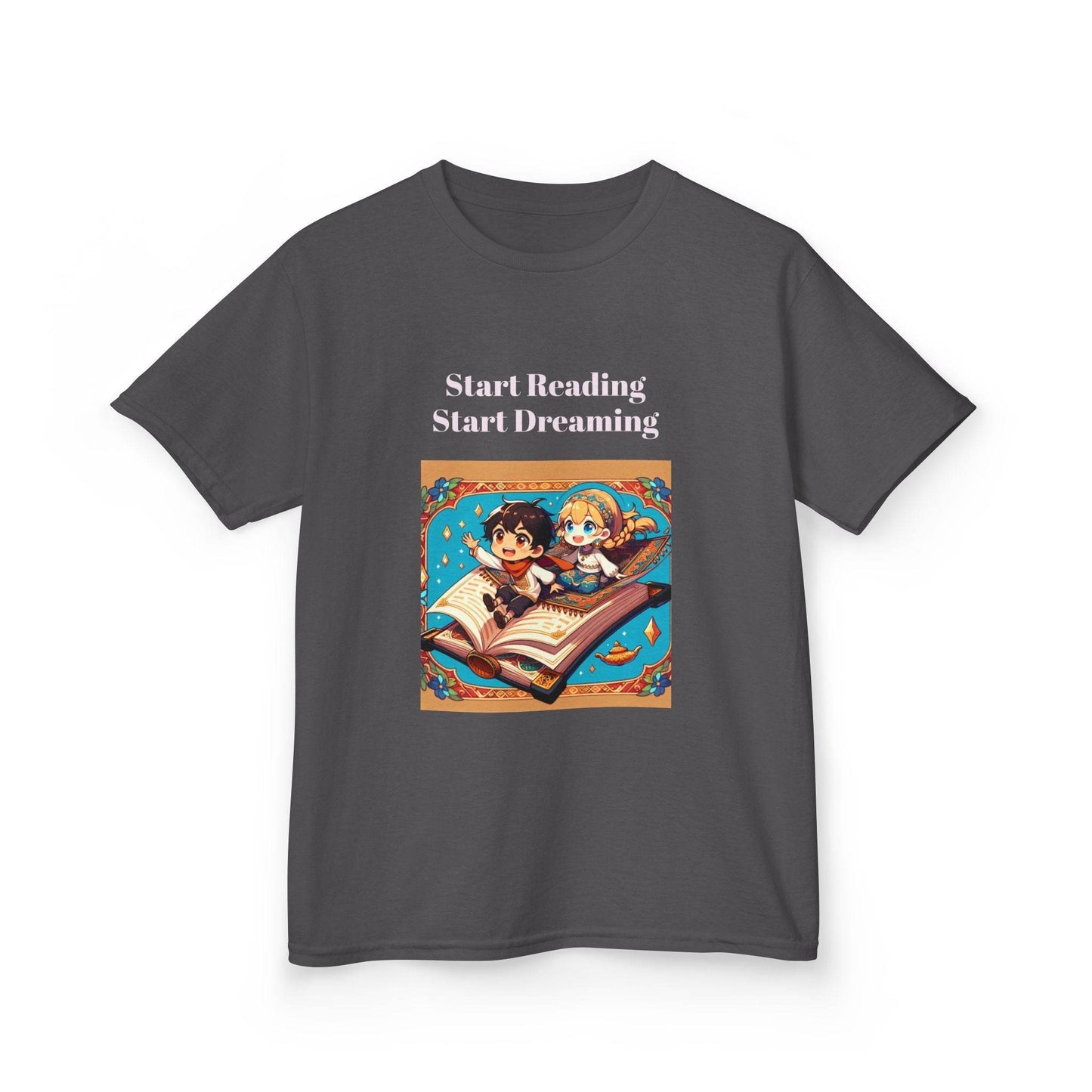 EU - Kids Start Reading Start Dreaming Tee - The Dreamer's Bookshop.