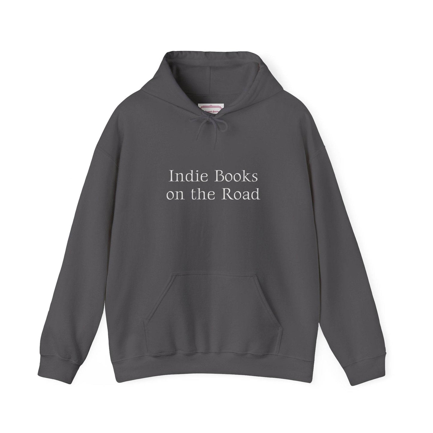 Indie Books on the Road Hooded Sweatshirt - Perfect for Book Lovers - The Dreamer's Bookshop.