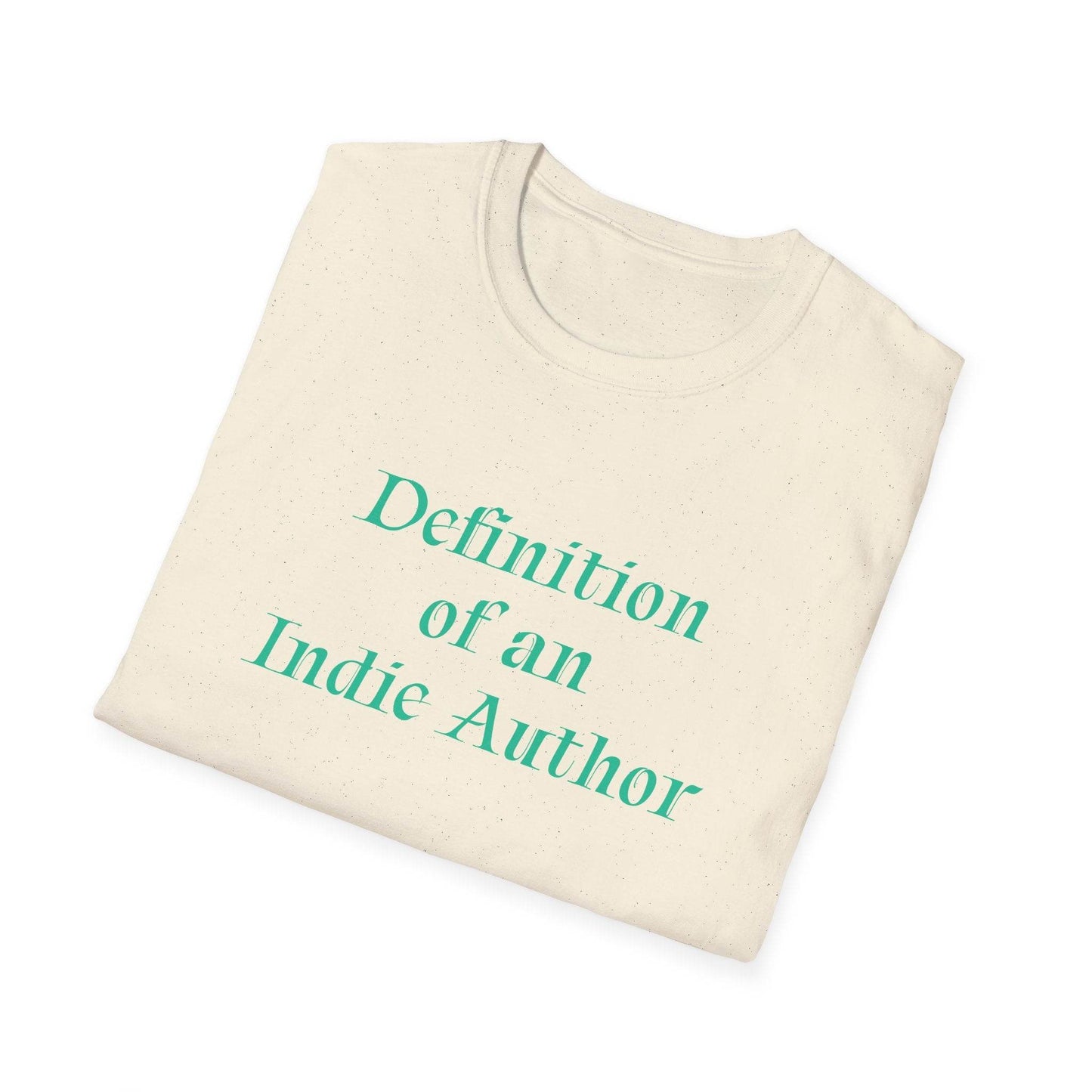 Unisex Softstyle T-Shirt - 'Indie Author' Inspirational - The Dreamer's Bookshop.