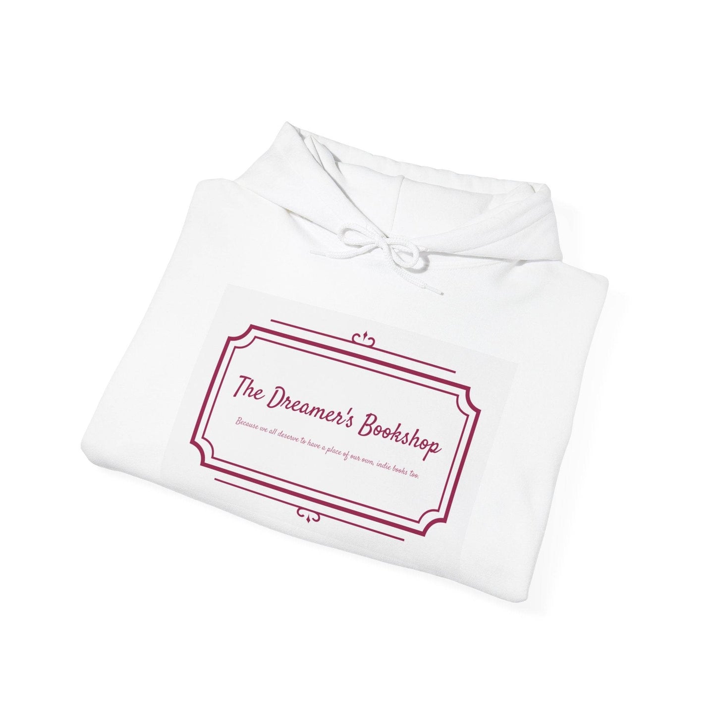 The Dreamer's Bookshop Unisex Hooded Sweatshirt - Cozy Literary Apparel - The Dreamer's Bookshop.