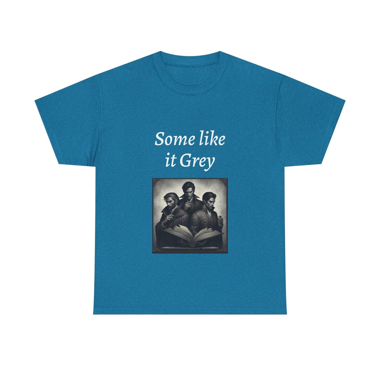 Like it Grey - Unisex Heavy Cotton Tee - Dark Romance - The Dreamer's Bookshop.