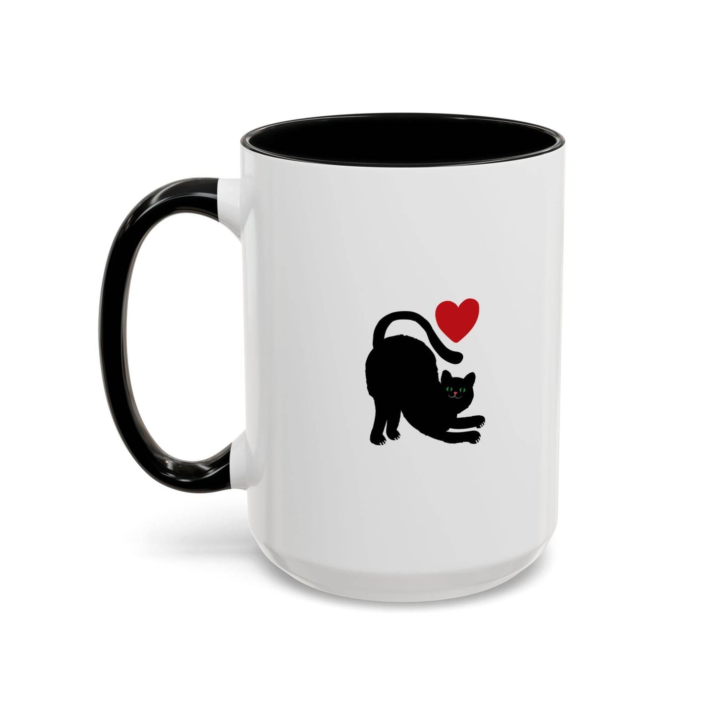 Cute Cat Love Tea Mug - 11 & 15oz Drink and be Nice - The Dreamer's Bookshop.