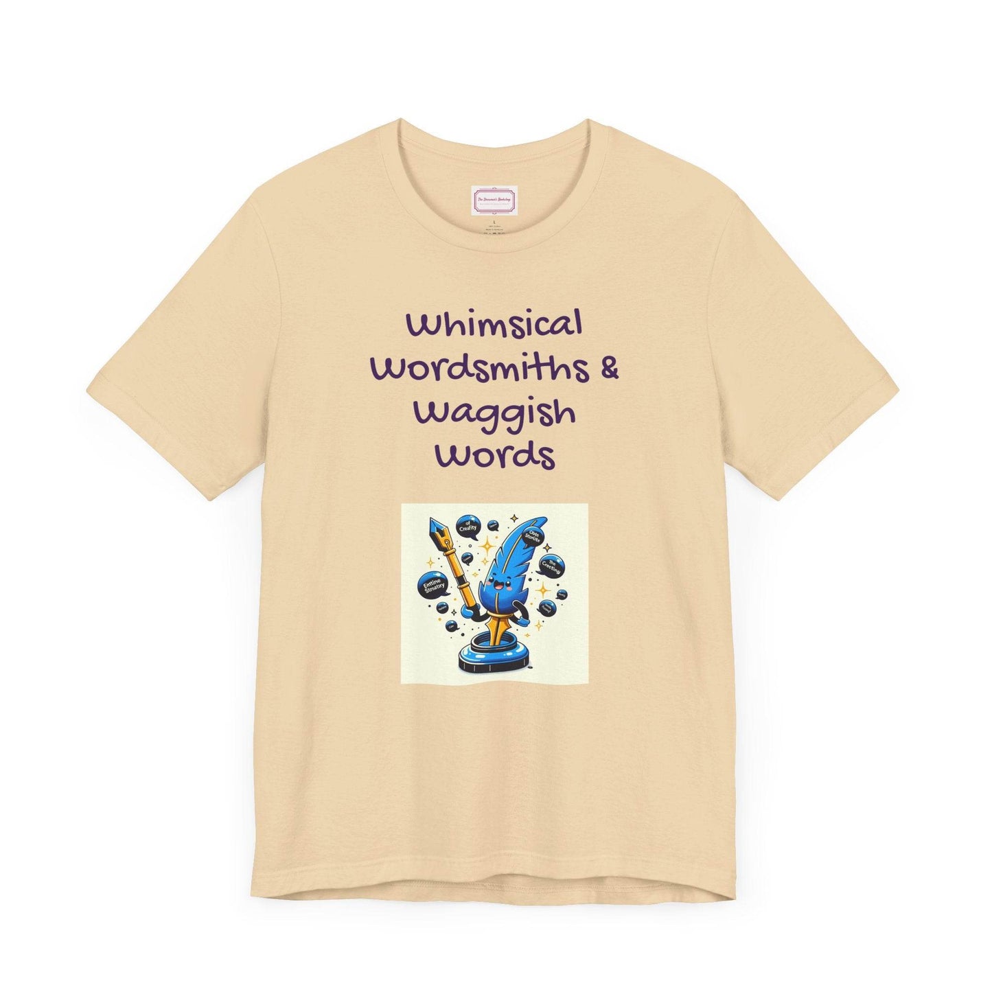Funny Wordsmith Tee - Writers and Word Lovers - The Dreamer's Bookshop.