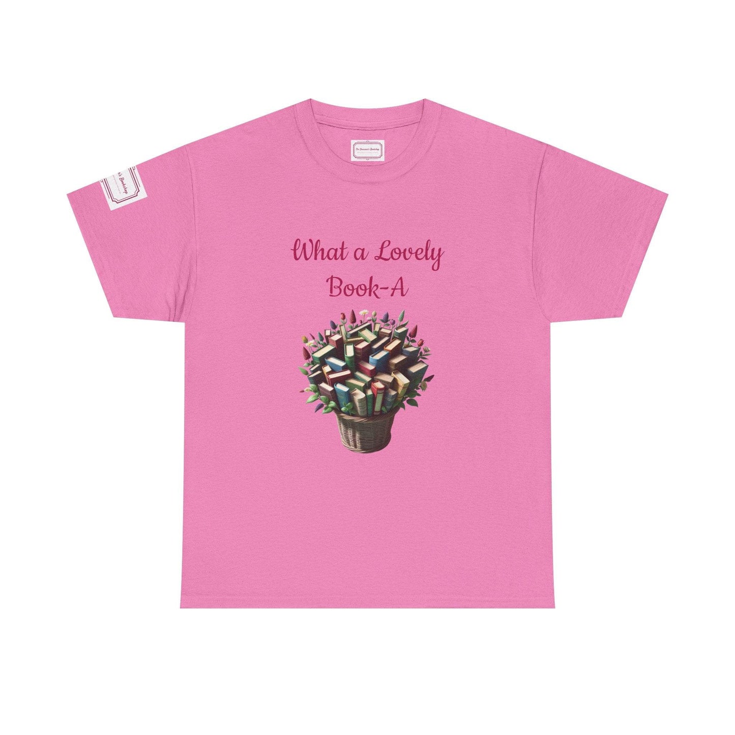 What a Lovely Book-A Unisex Heavy Cotton Tee - Perfect for Book Lovers - The Dreamer's Bookshop.