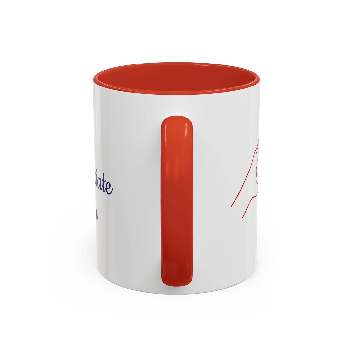 I appreciate you Mug - Perfect Gift for Someone Important - The Dreamer's Bookshop.