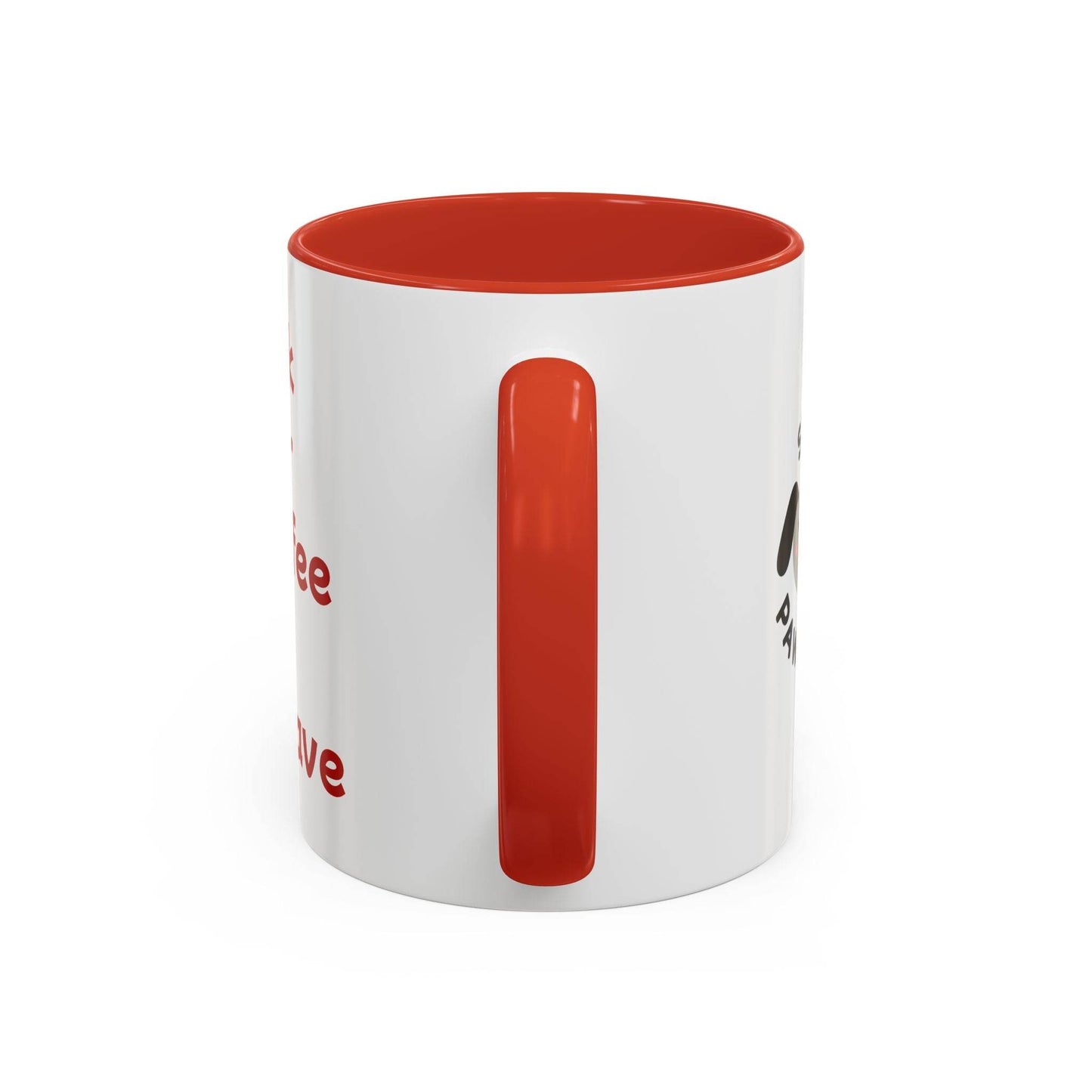 Playful Dog Pawsitive Mug - Cute Gift for Coffee Lovers - The Dreamer's Bookshop.
