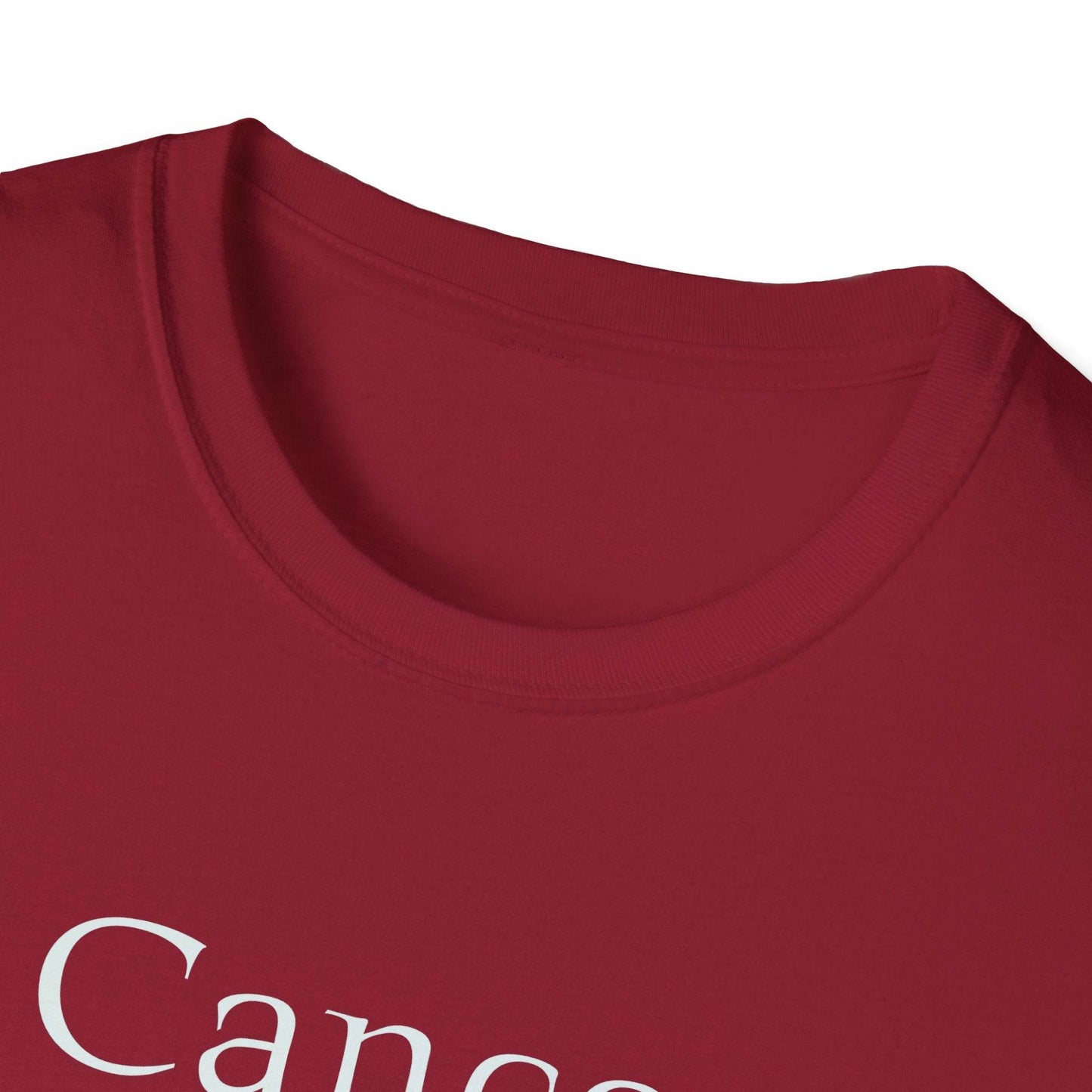 Cancer Warrior Unisex Softstyle T-Shirt - Empowering Battle for Women's Health - The Dreamer's Bookshop.
