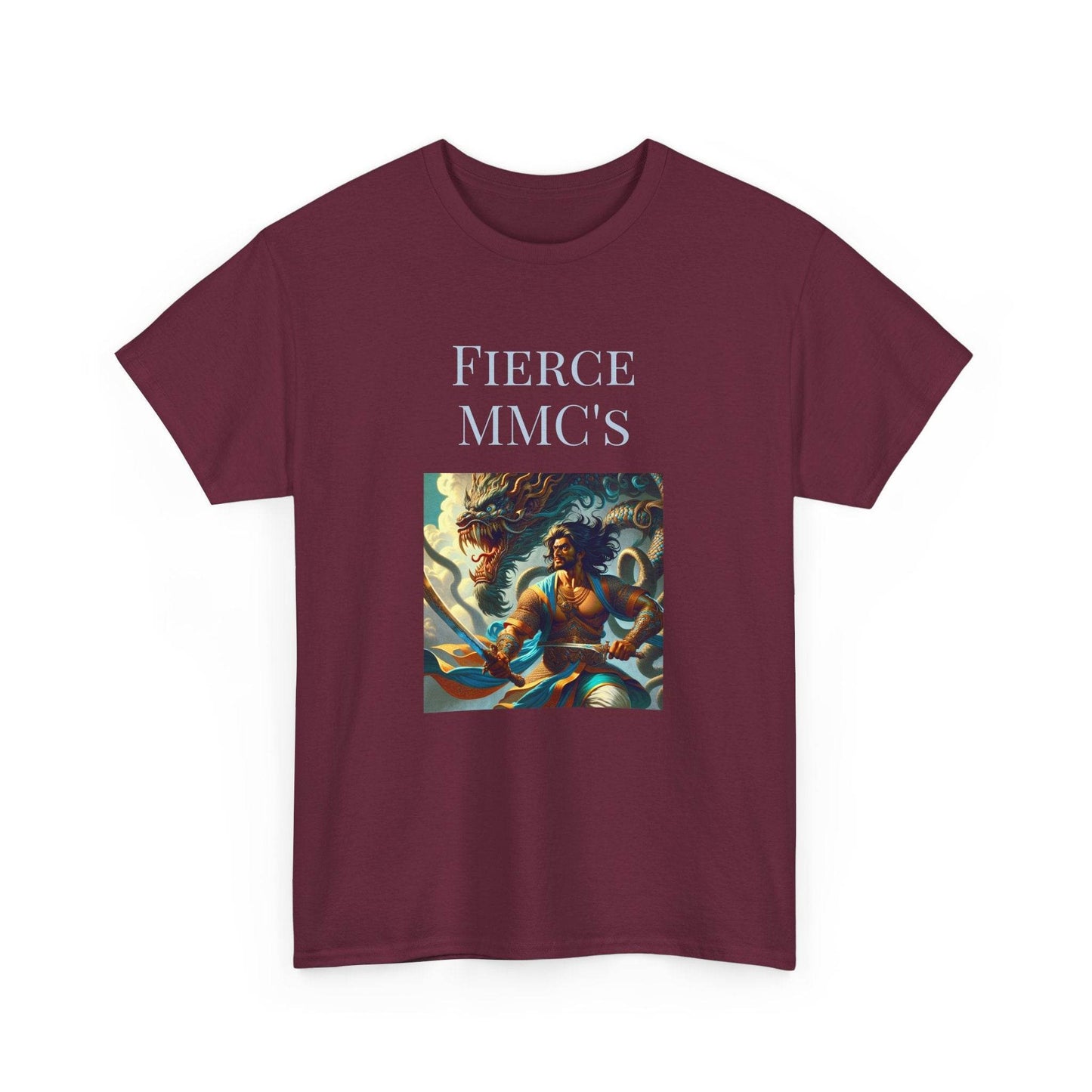 Fierce MMC - Graphic Tee - Unisex Heavy Cotton T-Shirt - Book Lovers - The Dreamer's Bookshop.
