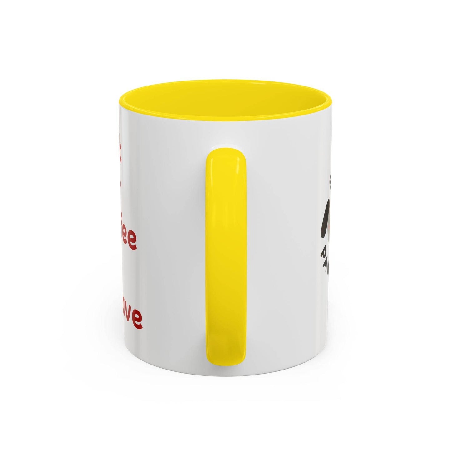 Playful Dog Pawsitive Mug - Cute Gift for Coffee Lovers - The Dreamer's Bookshop.