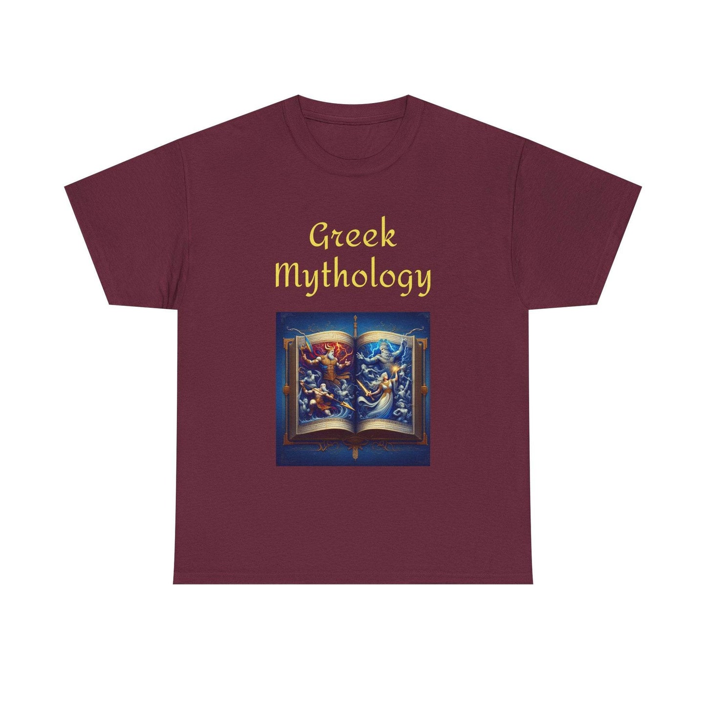 History - Unisex Heavy Cotton Tee - Greek Mythology - The Dreamer's Bookshop.