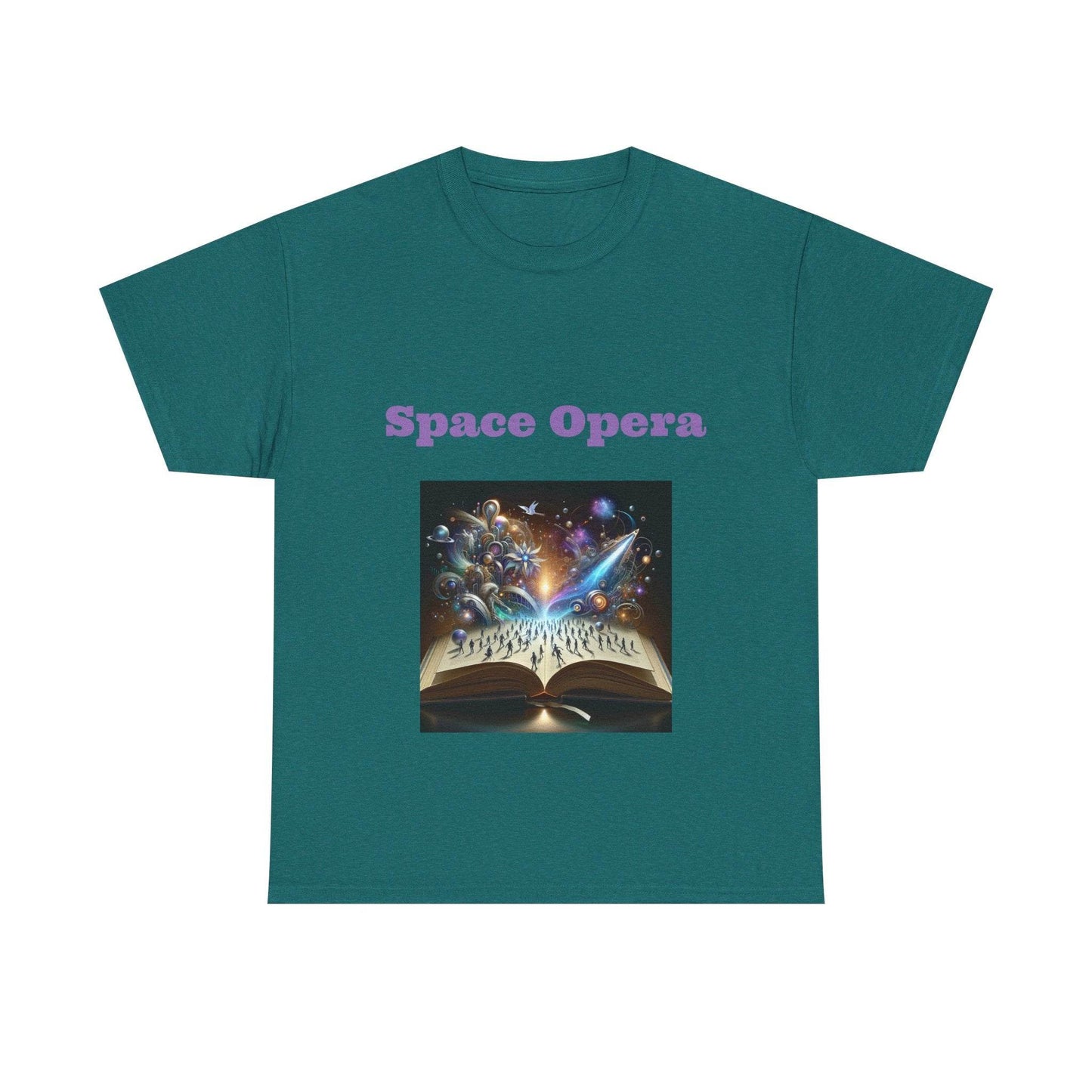 Space Opera - Unisex Heavy Cotton Tee - Sci-Fi Books - The Dreamer's Bookshop.