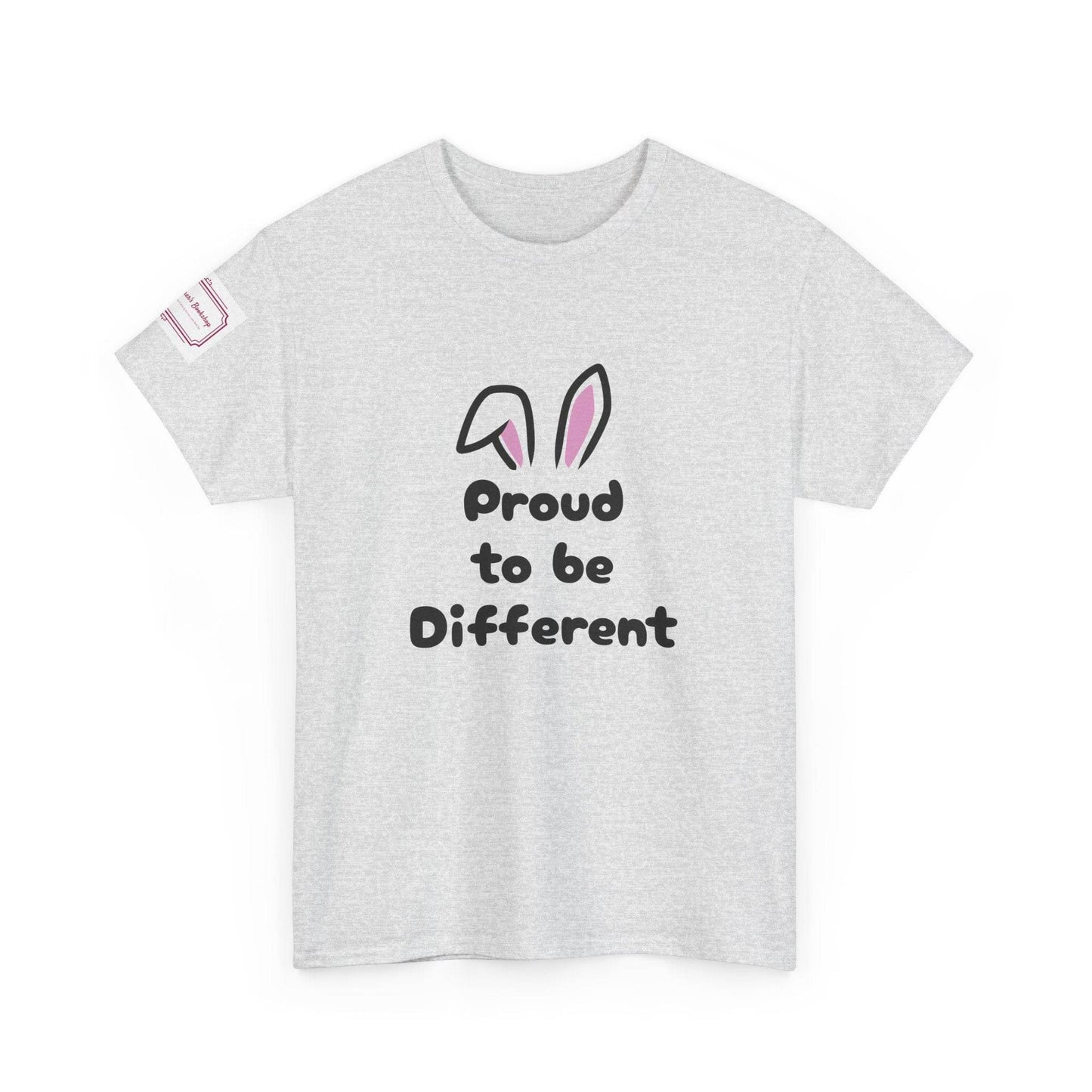 Proud to Be Different Unisex Heavy Cotton Tee – Celebrate Uniqueness - The Dreamer's Bookshop.
