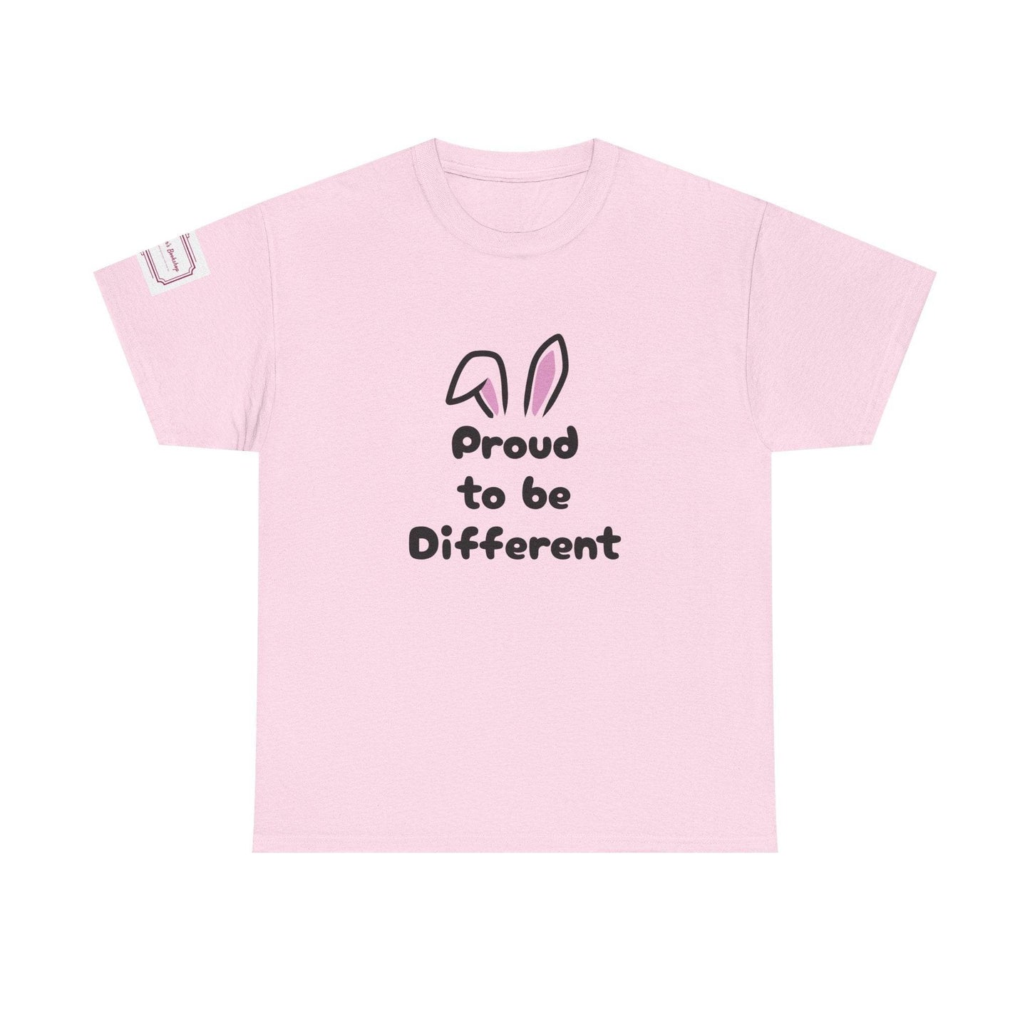 Proud to Be Different Unisex Heavy Cotton Tee – Celebrate Uniqueness - The Dreamer's Bookshop.