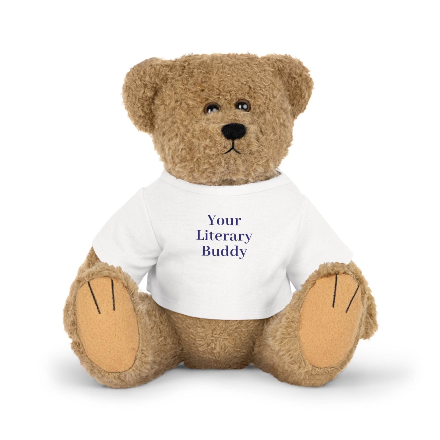 Cuddle Companion Plush Toy with Motivational T-Shirt - The Dreamer's Bookshop.