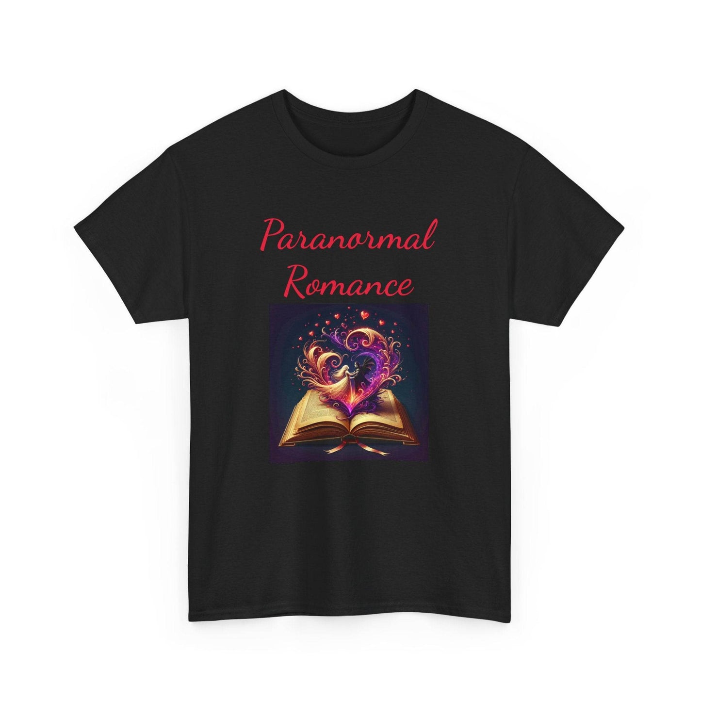 Fiction - Graphic Tee - Unisex Heavy Cotton T-Shirt Paranormal Romance - The Dreamer's Bookshop.