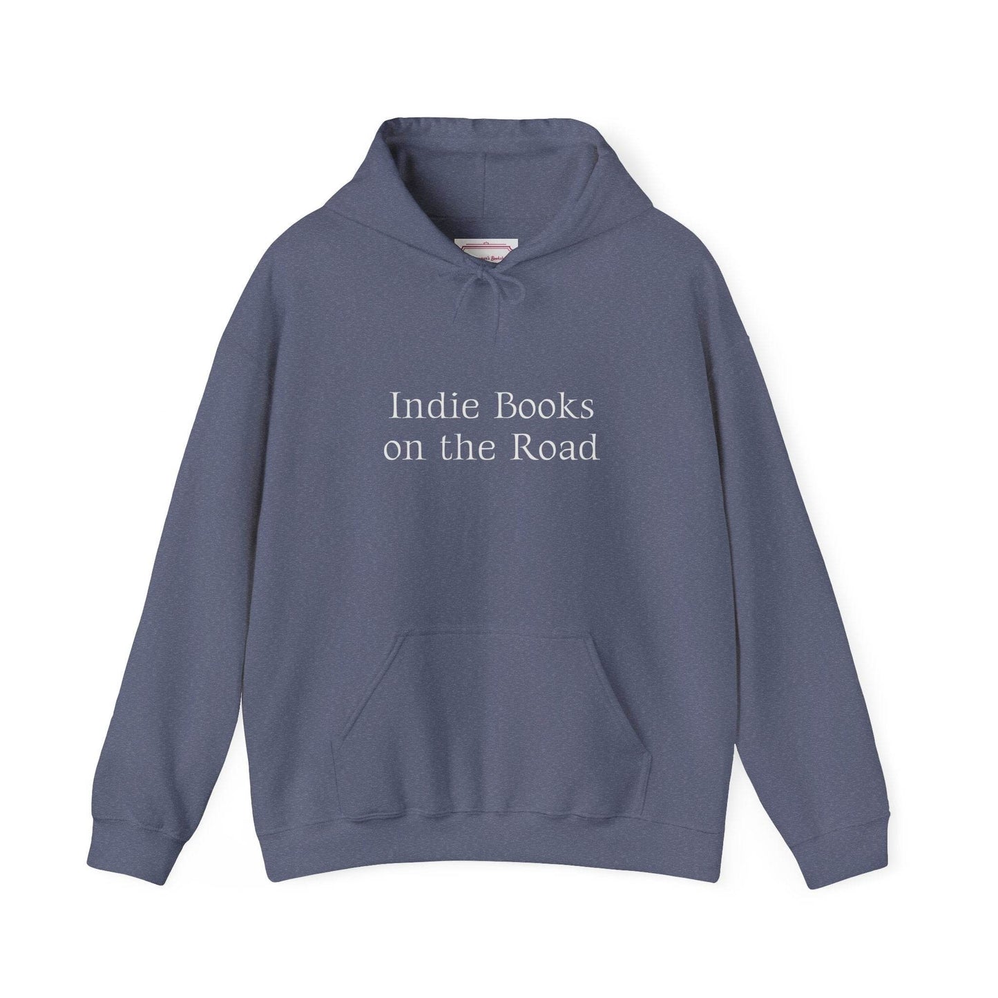 Indie Books on the Road Hooded Sweatshirt - Perfect for Book Lovers - The Dreamer's Bookshop.