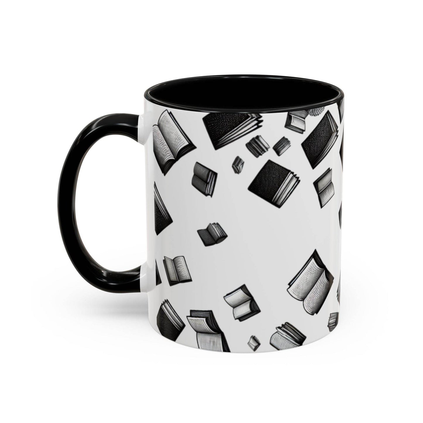 Books on My Mind Accent Coffee Mug - Perfect for Book Lovers - The Dreamer's Bookshop.