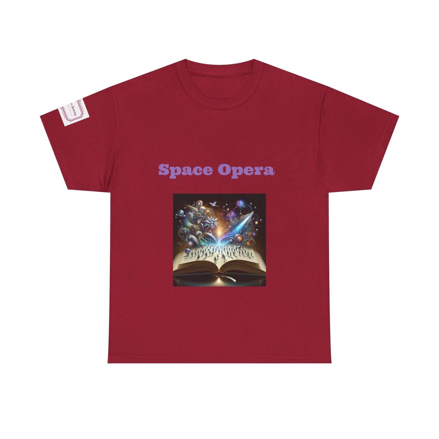 Space Opera - Unisex Heavy Cotton Tee - Sci-Fi Books - The Dreamer's Bookshop.