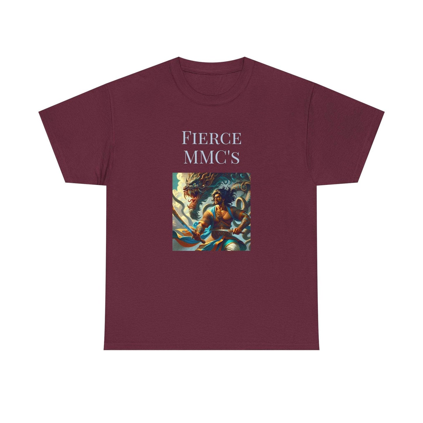 Fierce MMC - Graphic Tee - Unisex Heavy Cotton T-Shirt - Book Lovers - The Dreamer's Bookshop.
