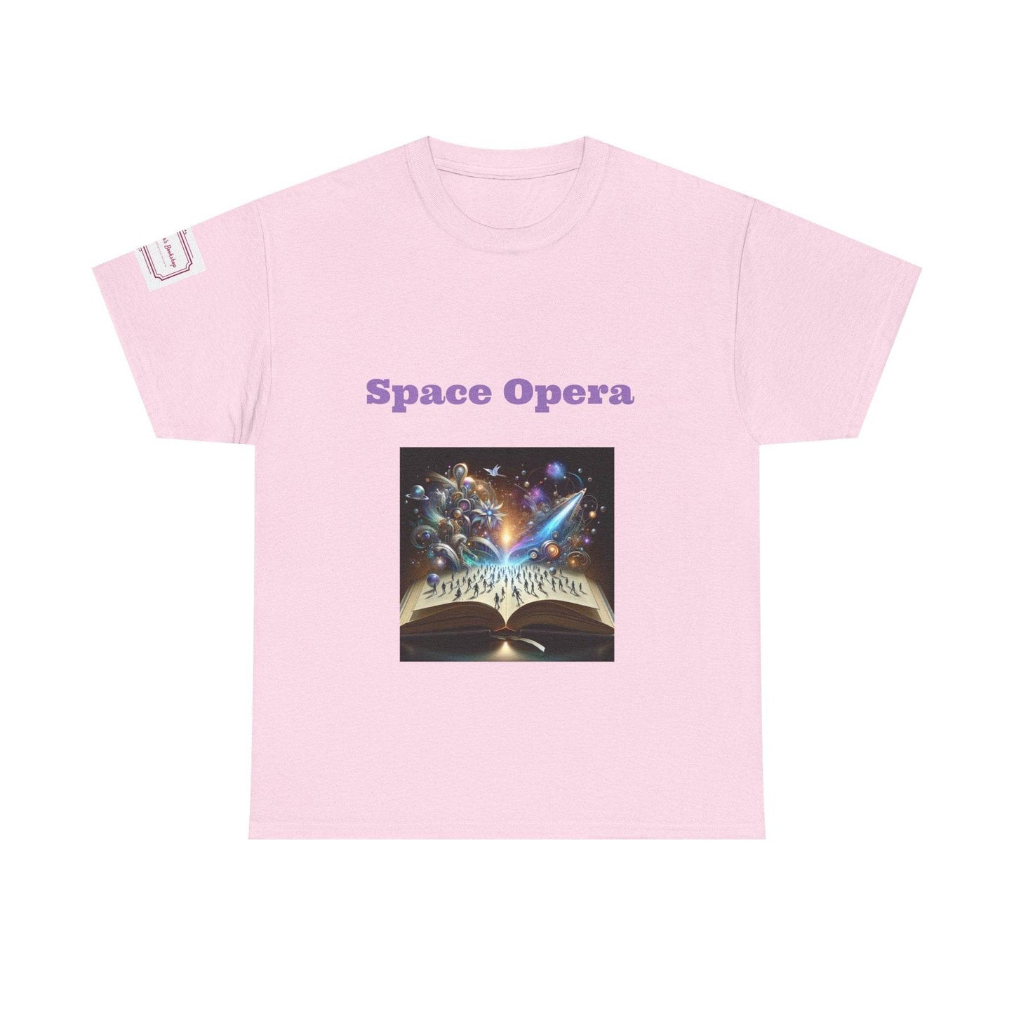 Space Opera - Unisex Heavy Cotton Tee - Sci-Fi Books - The Dreamer's Bookshop.
