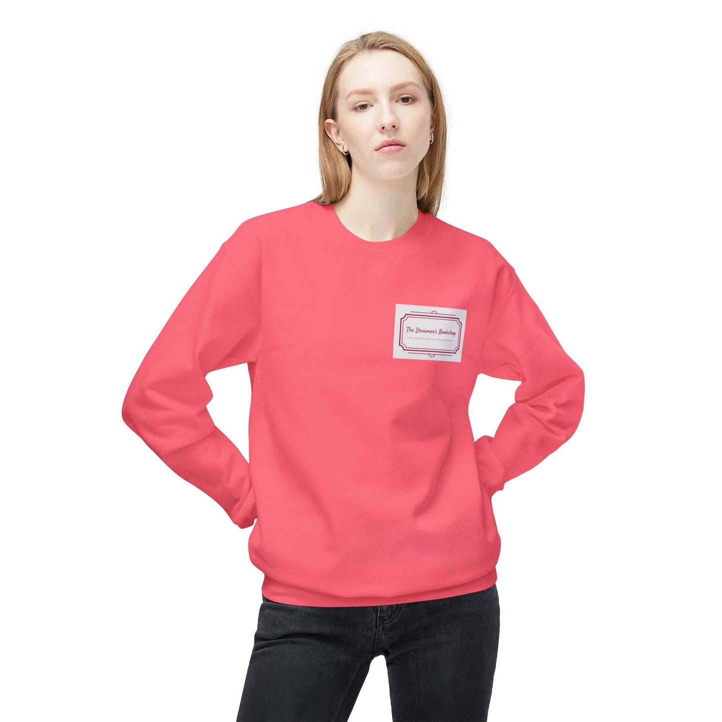 Personalized Birthday Fleece Crewneck Sweatshirt - Unisex Midweight - The Dreamer's Bookshop.