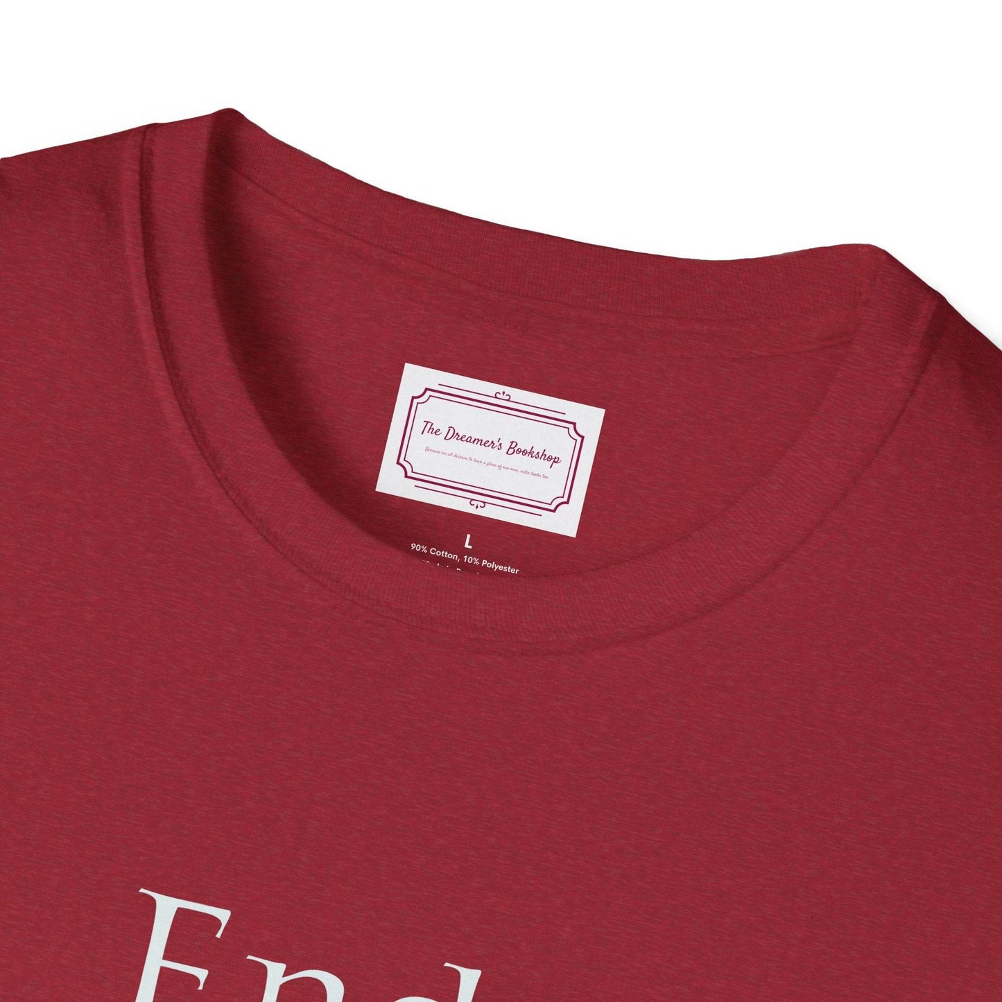 Endometriosis Warrior Unisex Softstyle T-Shirt - Embrace Your Battles - The Dreamer's Bookshop.