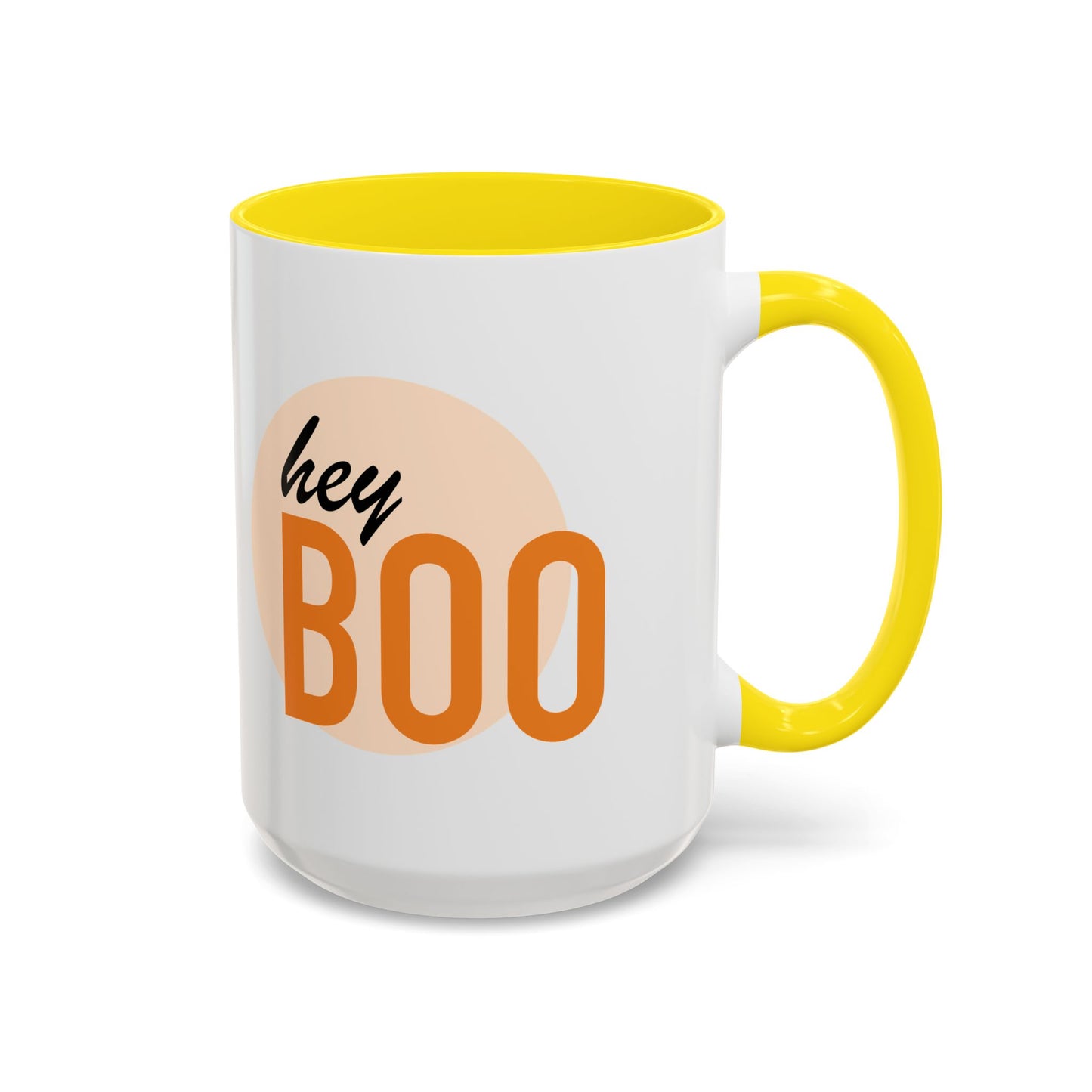 Hey Boo Spooky Coffee Mug - 11oz & 15oz Halloween