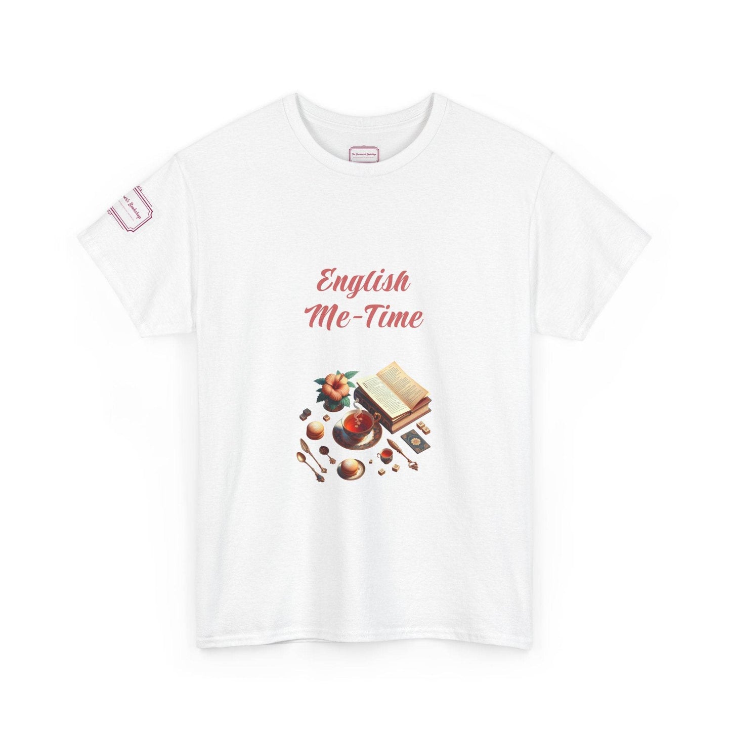 Me-Time - Unisex Heavy Cotton Tee - Perfect for Book Lovers - The Dreamer's Bookshop.