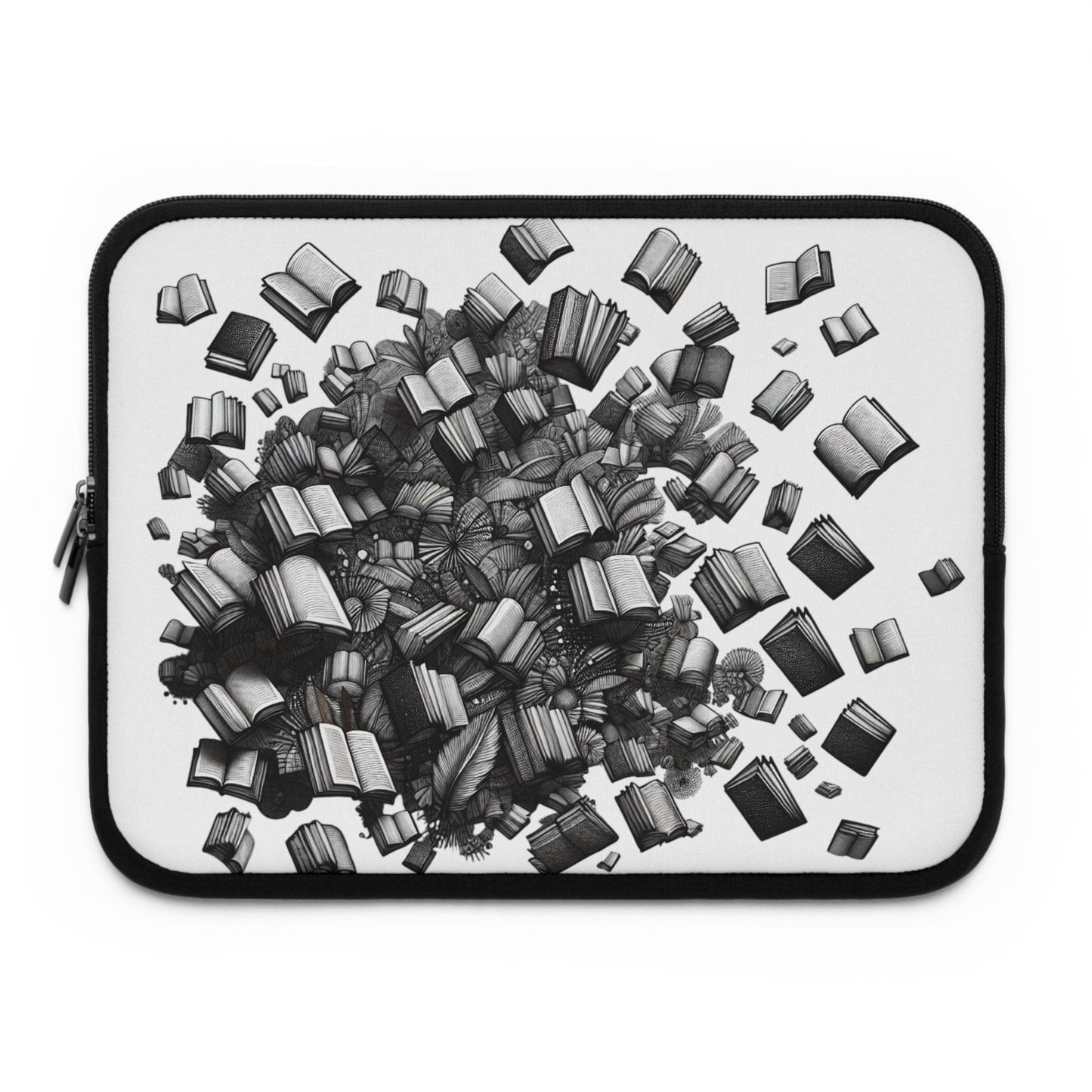 Books are always on my mind Laptop Sleeve - Perfect for Book Lovers and Students - The Dreamer's Bookshop.