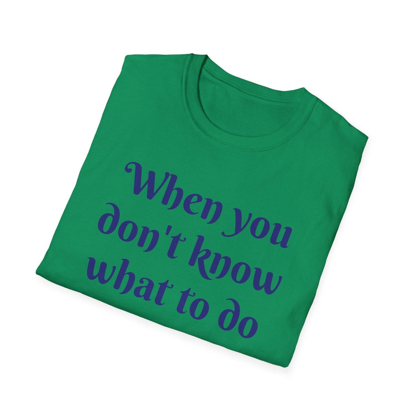 Unisex Softstyle T-Shirt - 'Just Breathe' - The Dreamer's Bookshop.