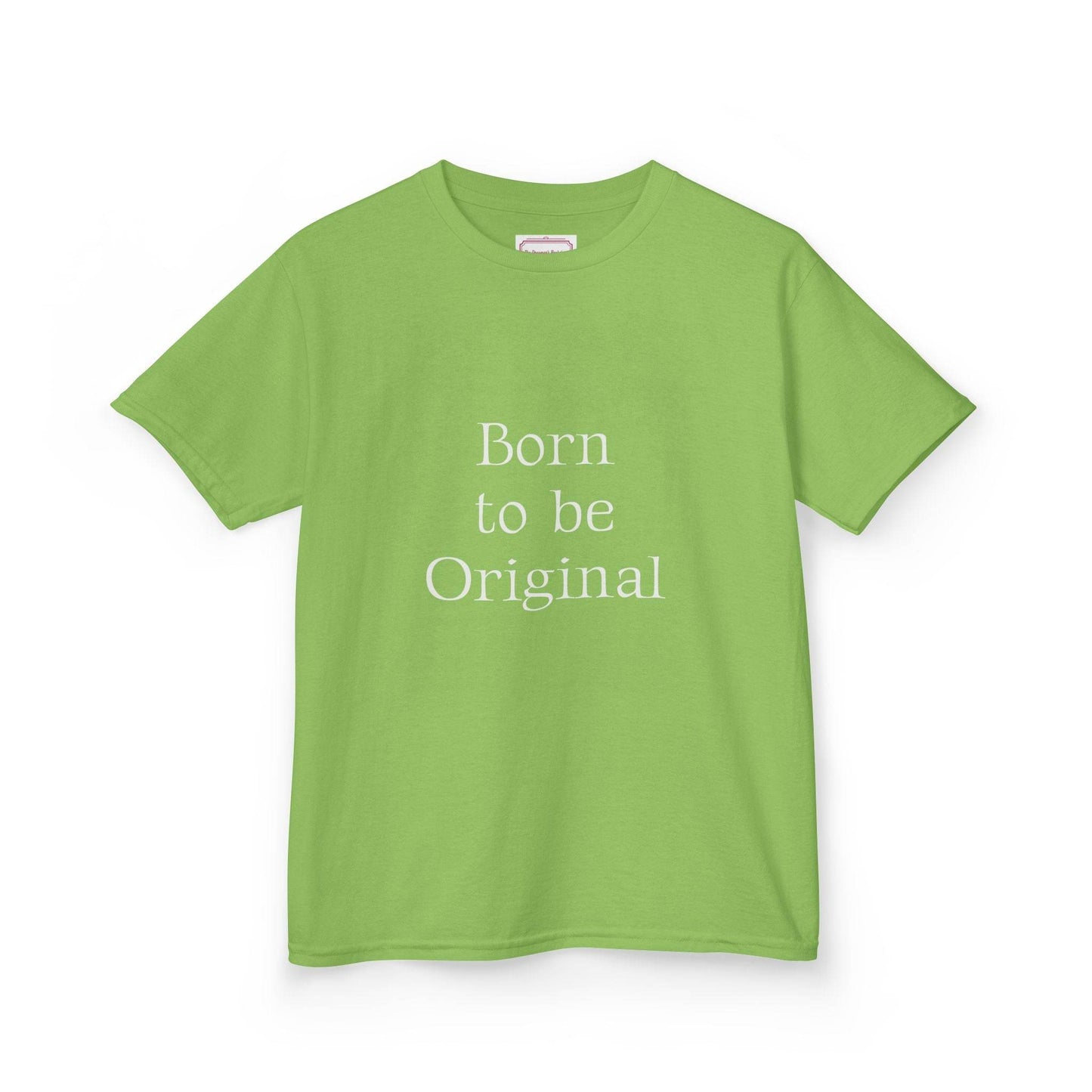 EU - Kids 'Born to be Original' Cotton Tee - Support Young Creators - The Dreamer's Bookshop.