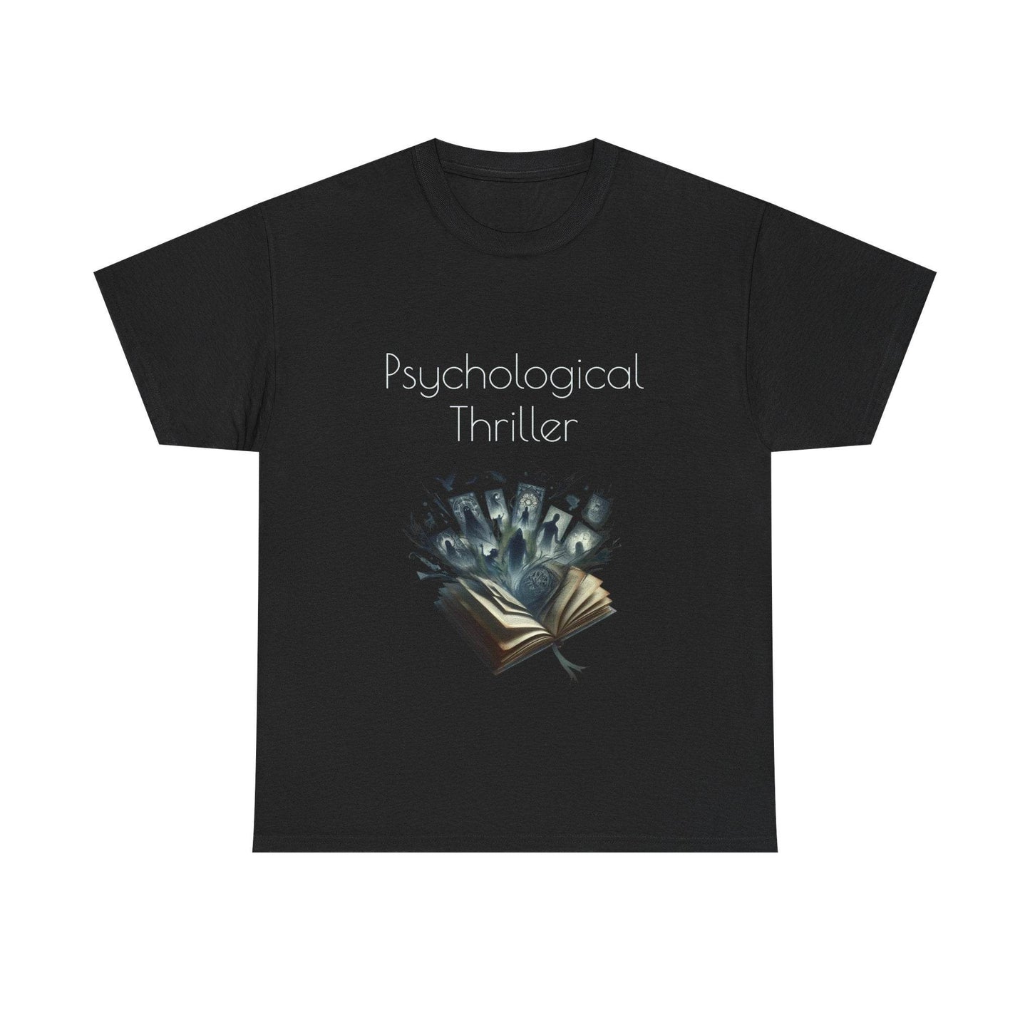 Fiction - Unisex Heavy Cotton Tee - Psychological Thriller - The Dreamer's Bookshop.