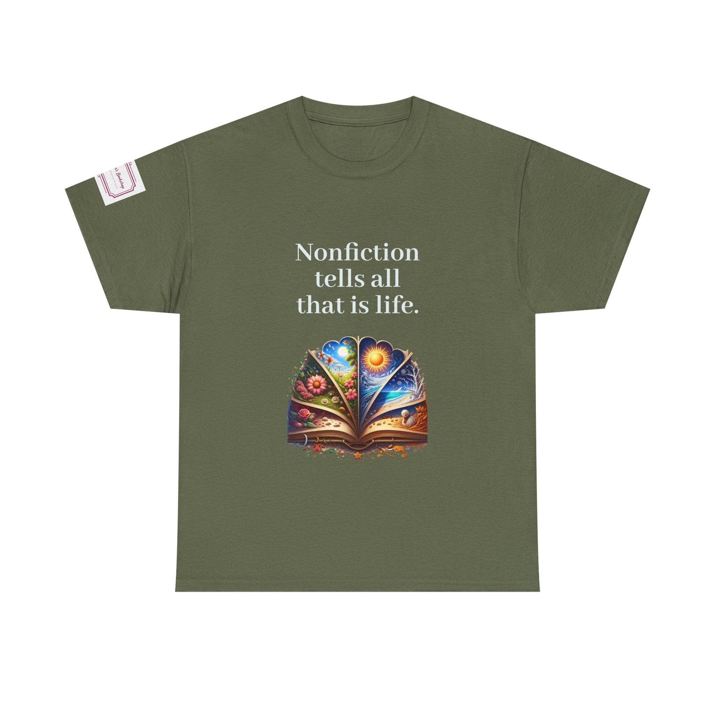 All that is Life - Unisex Heavy Cotton Tee - Nonfiction Books - The Dreamer's Bookshop.