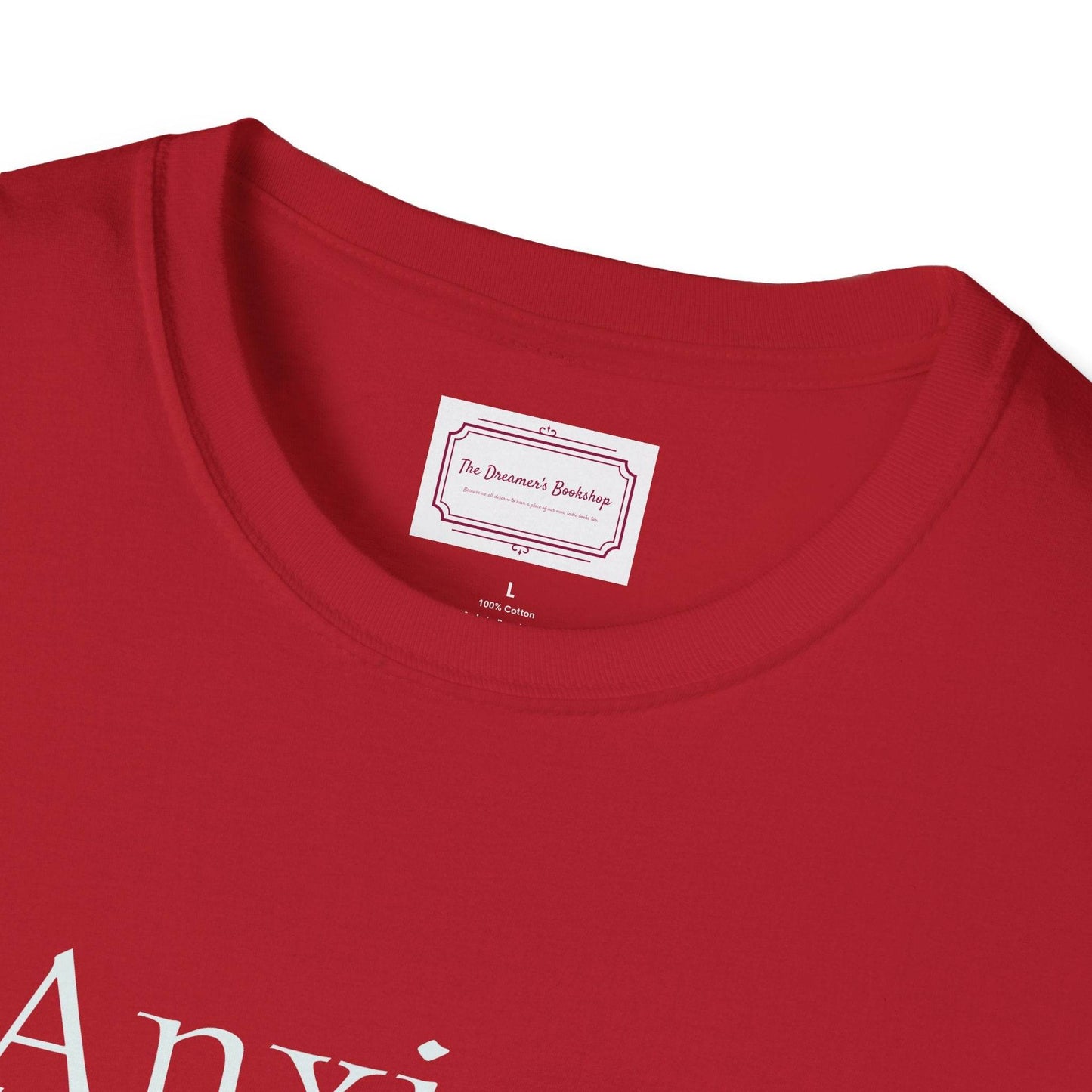 Anxiety Warrior Unisex Softstyle T-Shirt - Embrace Your Battles - The Dreamer's Bookshop.