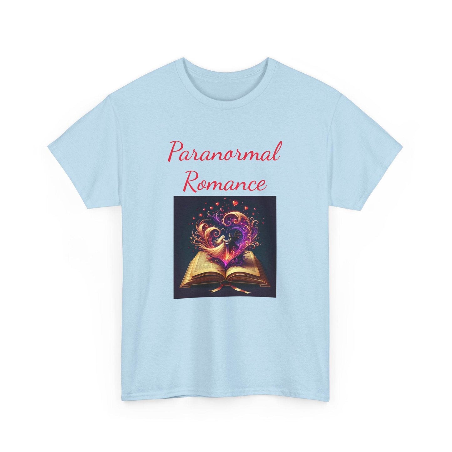 Fiction - Graphic Tee - Unisex Heavy Cotton T-Shirt Paranormal Romance - The Dreamer's Bookshop.